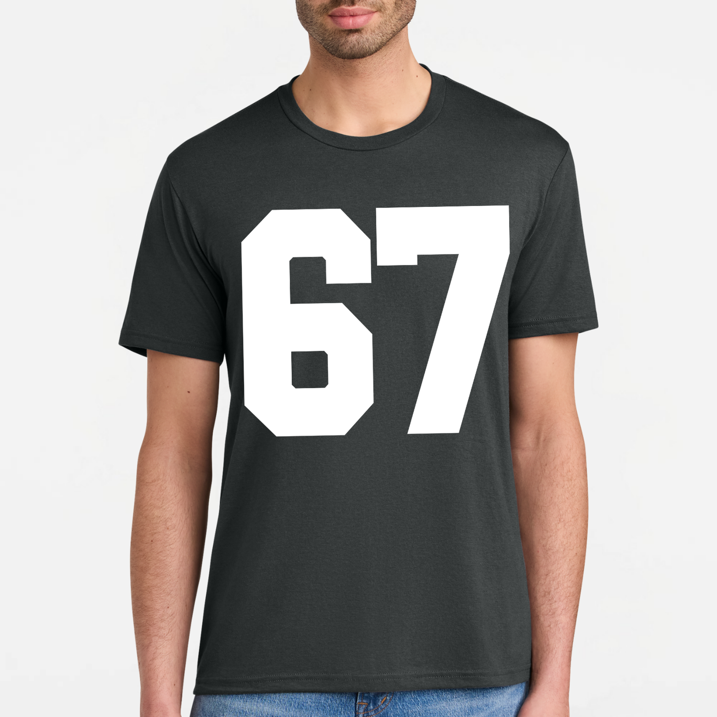 Lucky Number Blended T-Shirt
