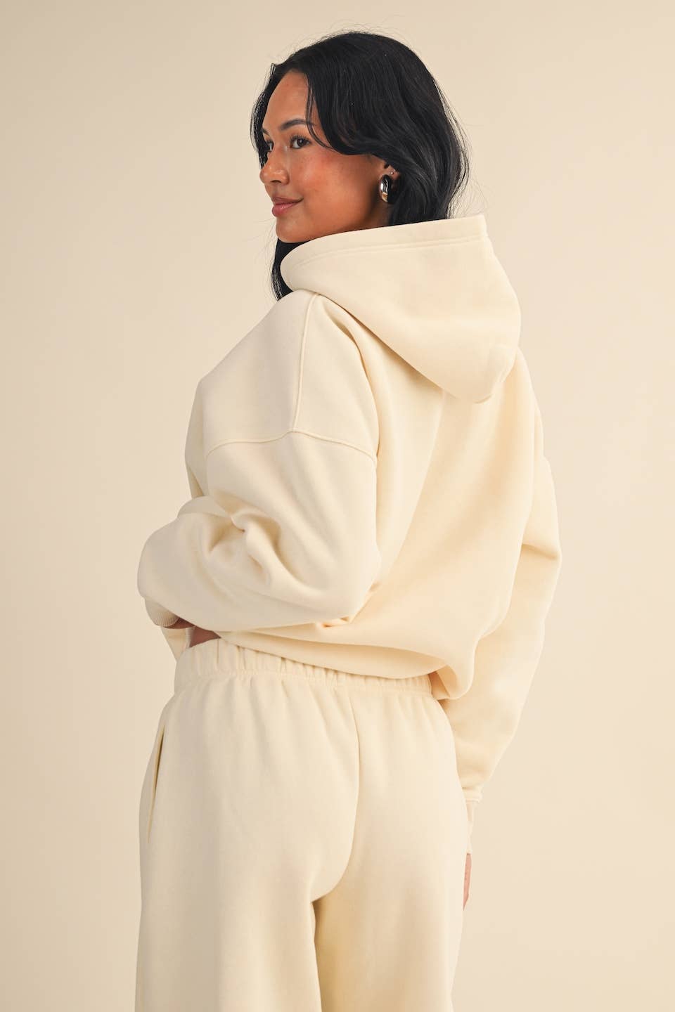 Cozy Fleece Oversized Pullover Hoodie