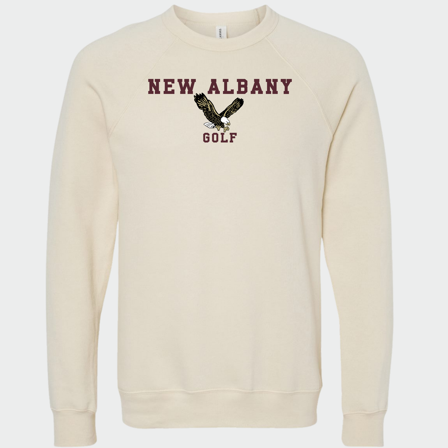 NAGolf: Sponge Fleece Raglan Crew Sweatshirt