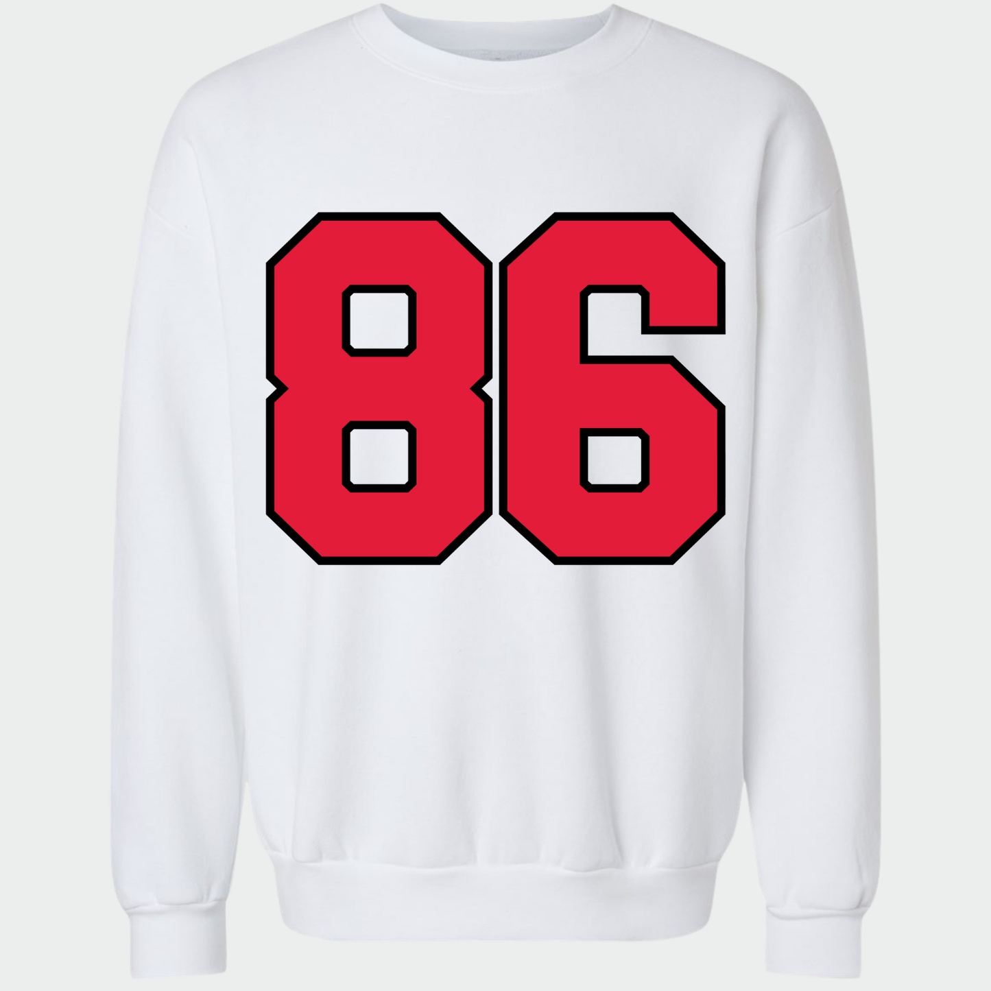 JYAA: Lucky Number Reflex Fleece Crew Sweatshirt