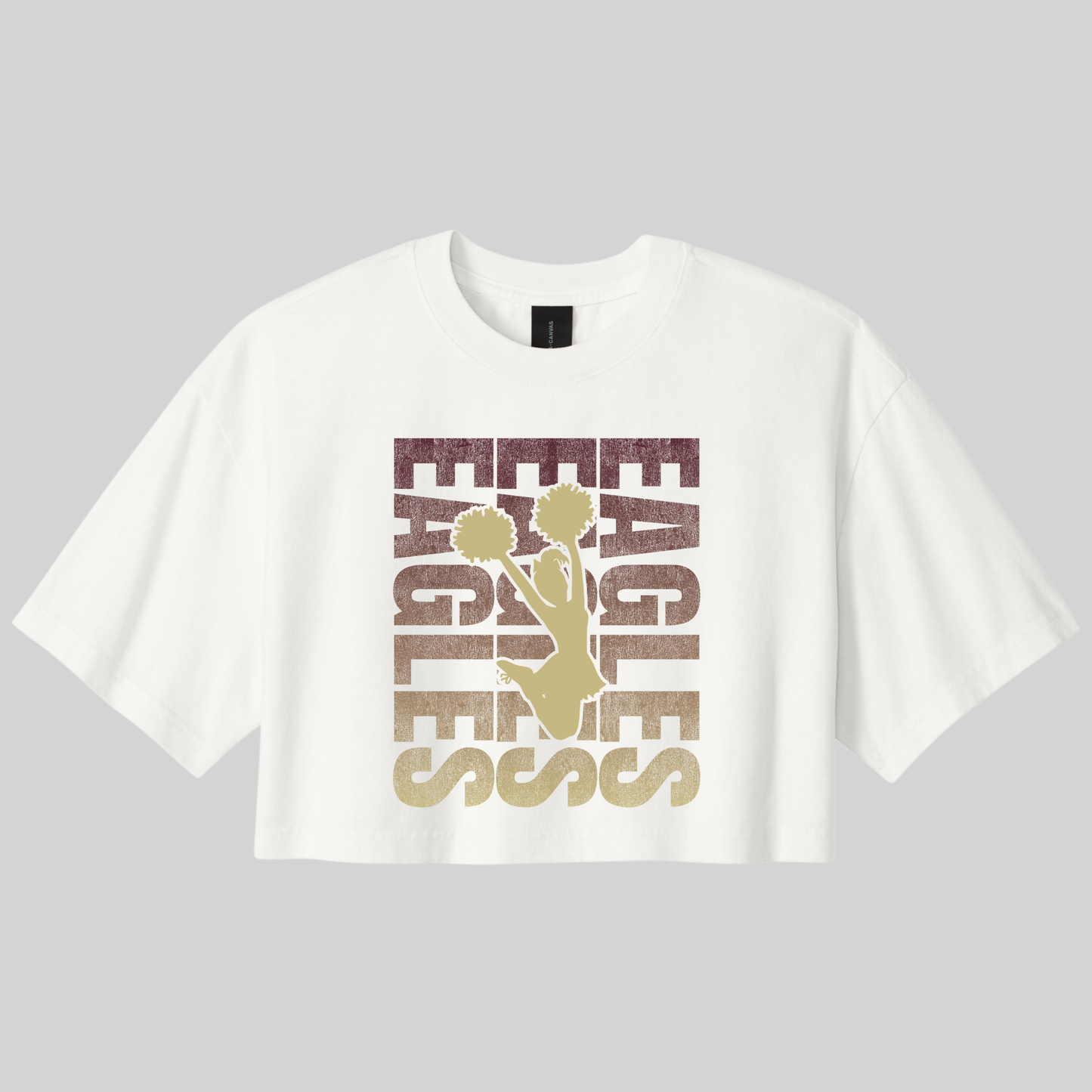 NAYCheer: Women's Garment-Dyed Cropped Tee