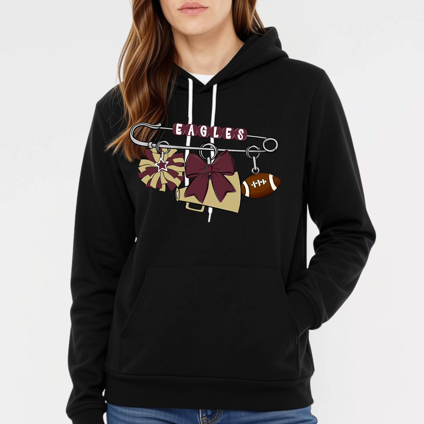 NAYCheer: Sponge Fleece Hooded Sweatshirt