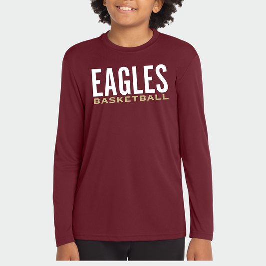NAGTB: Eagles Basketball Long Sleeve Tech T-Shirt