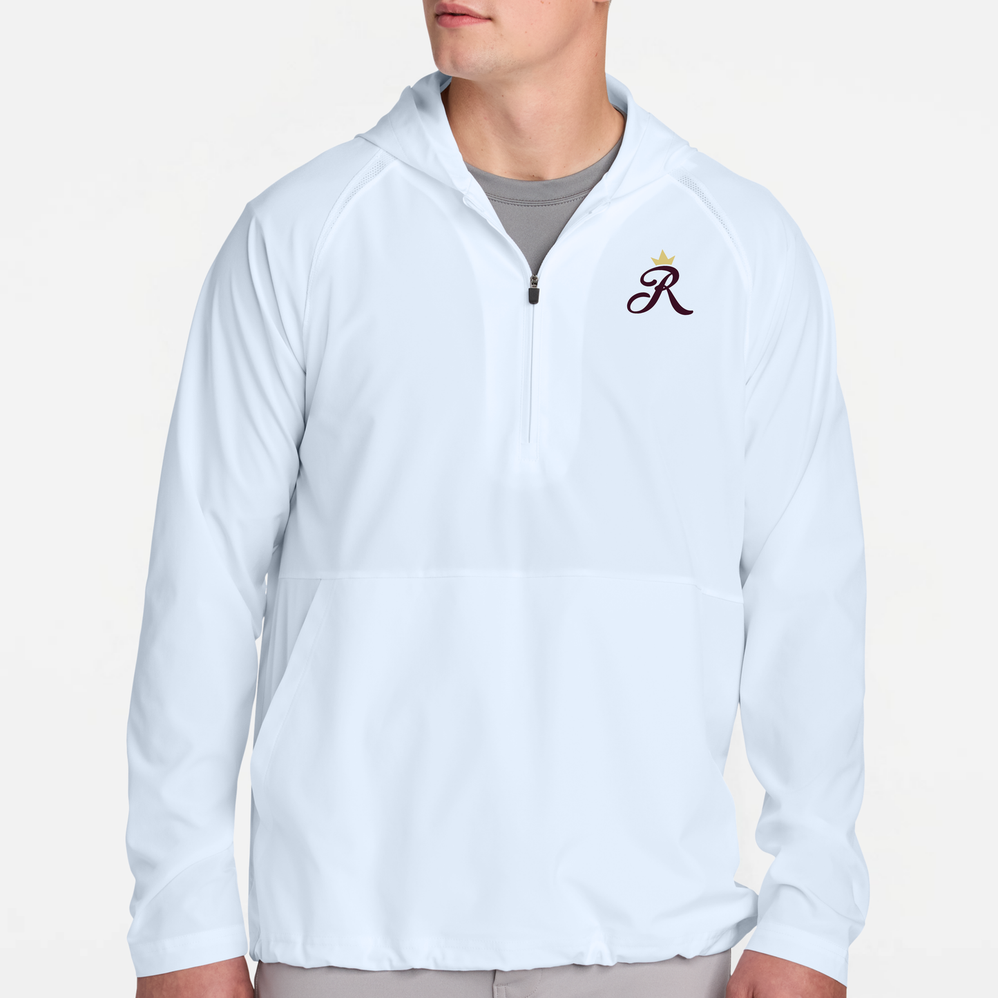 TCR: Crown R, 1/2 Zip Hooded Jacket