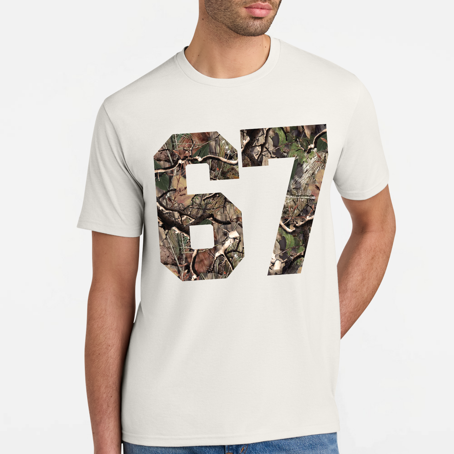 Lucky Number Blended T-Shirt