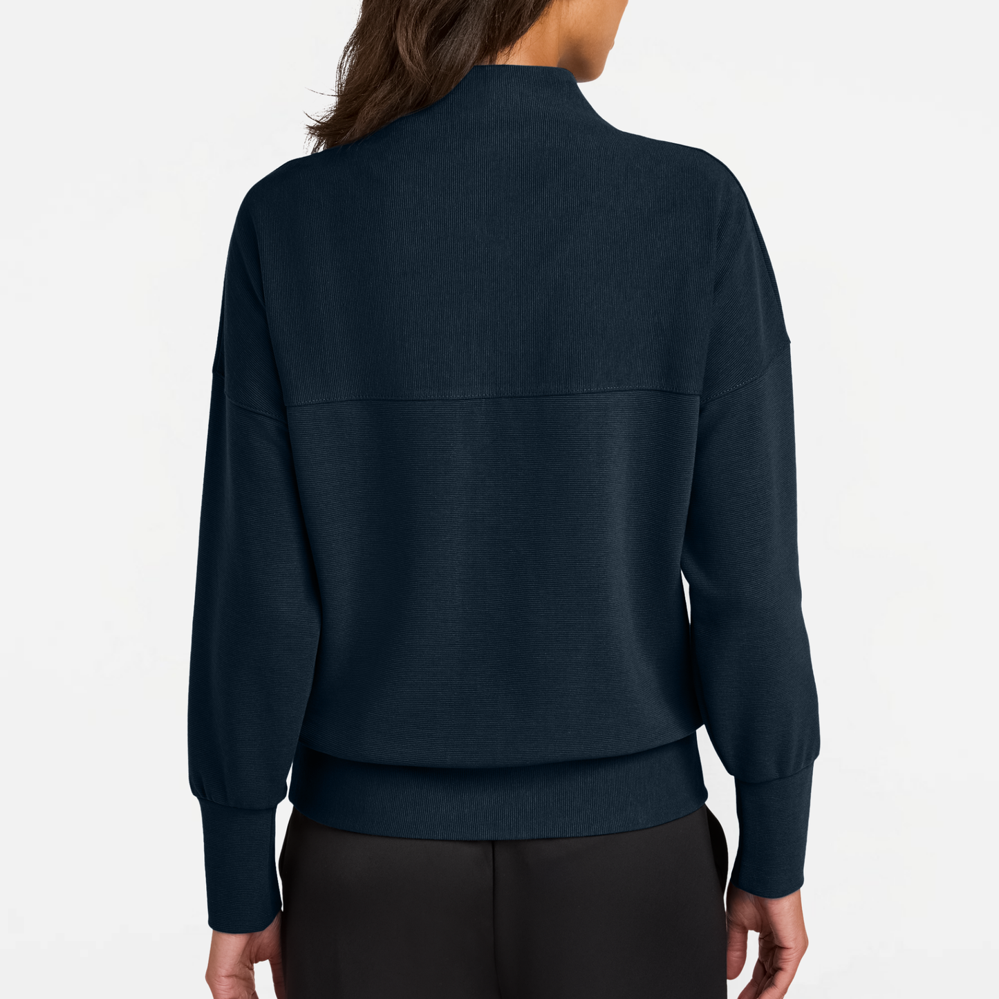 MORPC: Women's Textured Quarter Zip Pullover