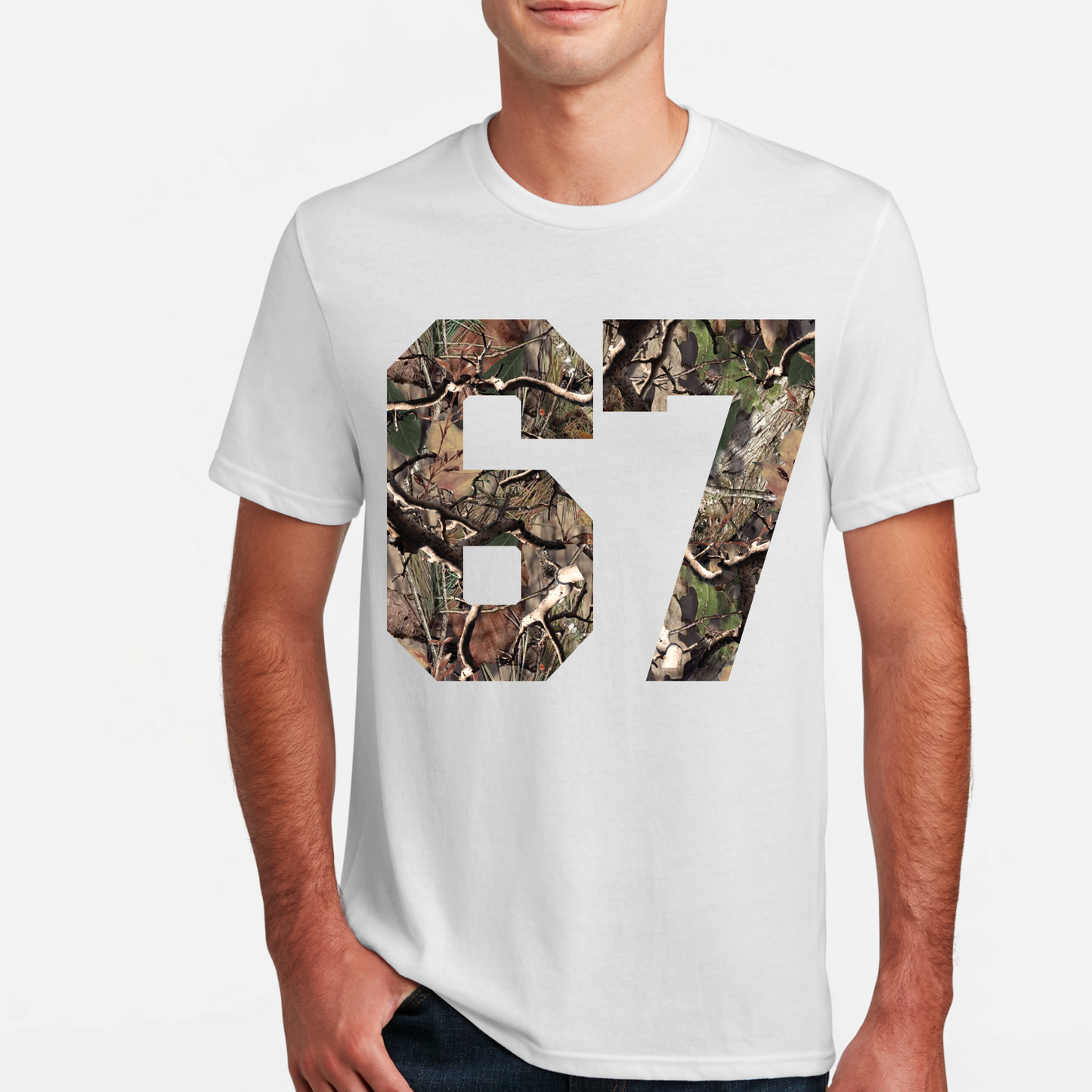 Lucky Number Blended T-Shirt