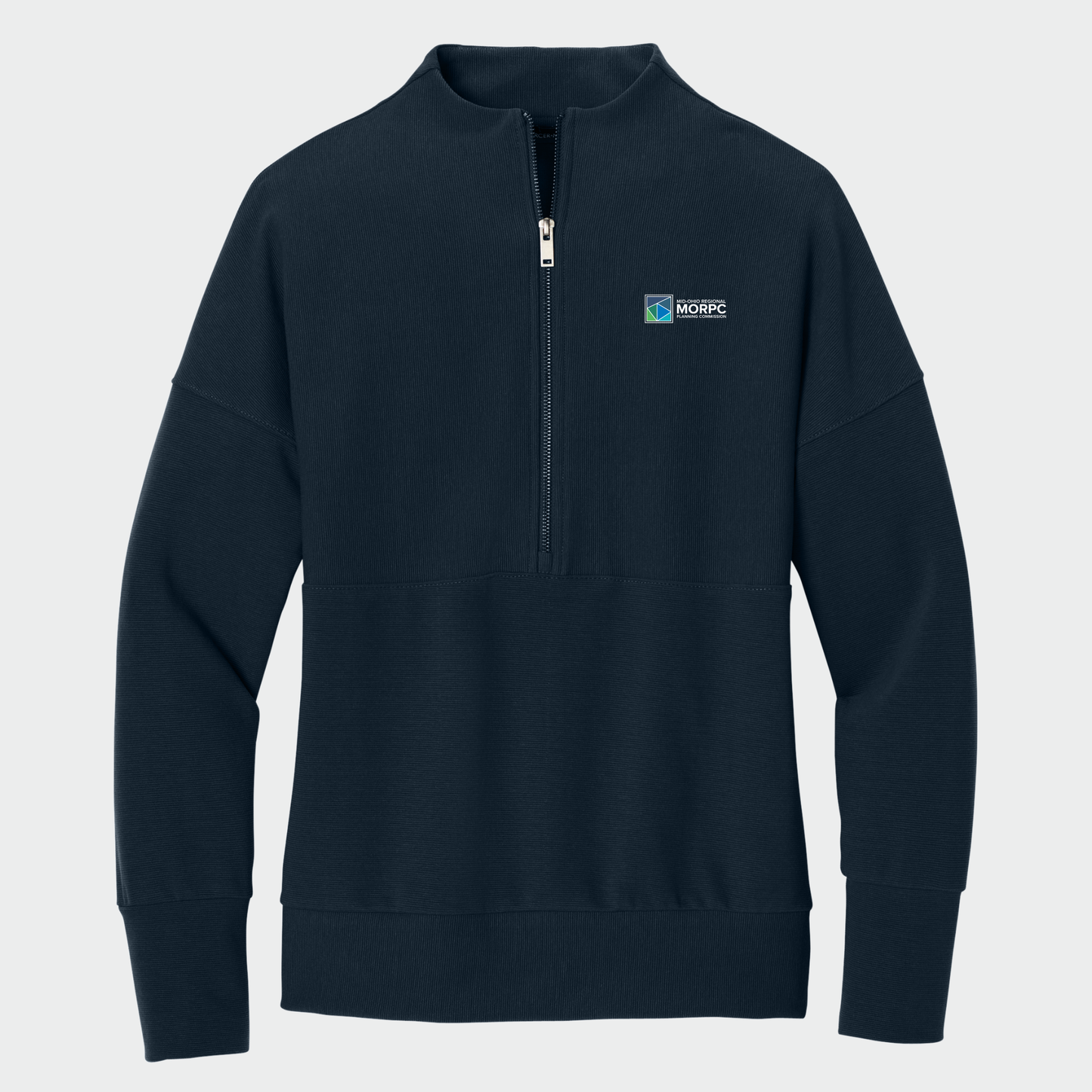 MORPC: Women's Textured Quarter Zip Pullover