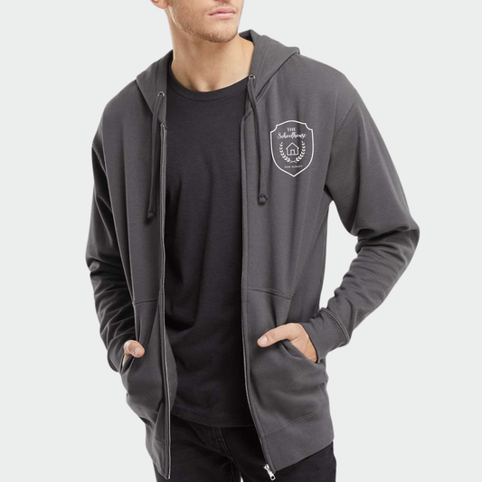The Schoolhouse Logo Full Zip Sweatshirt
