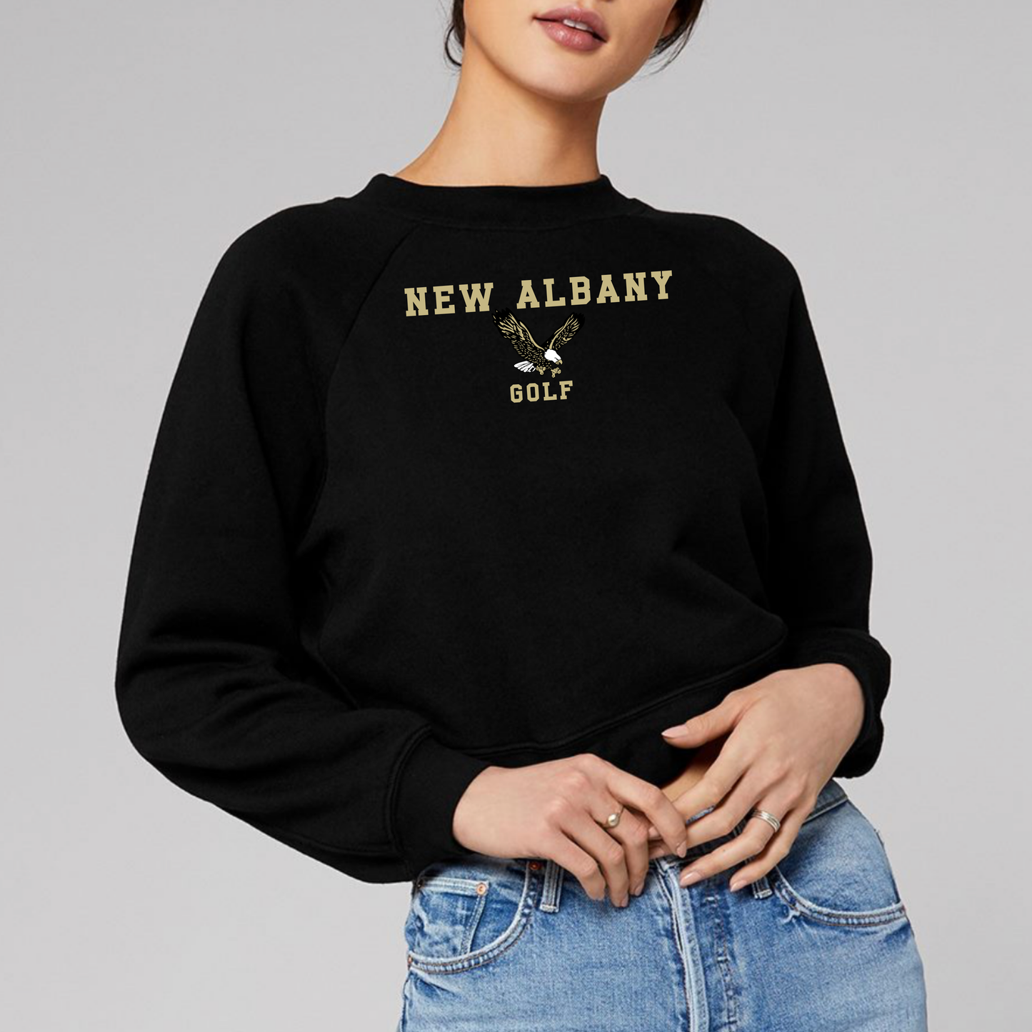 NAGolf:Women's Raglan Sweatshirt