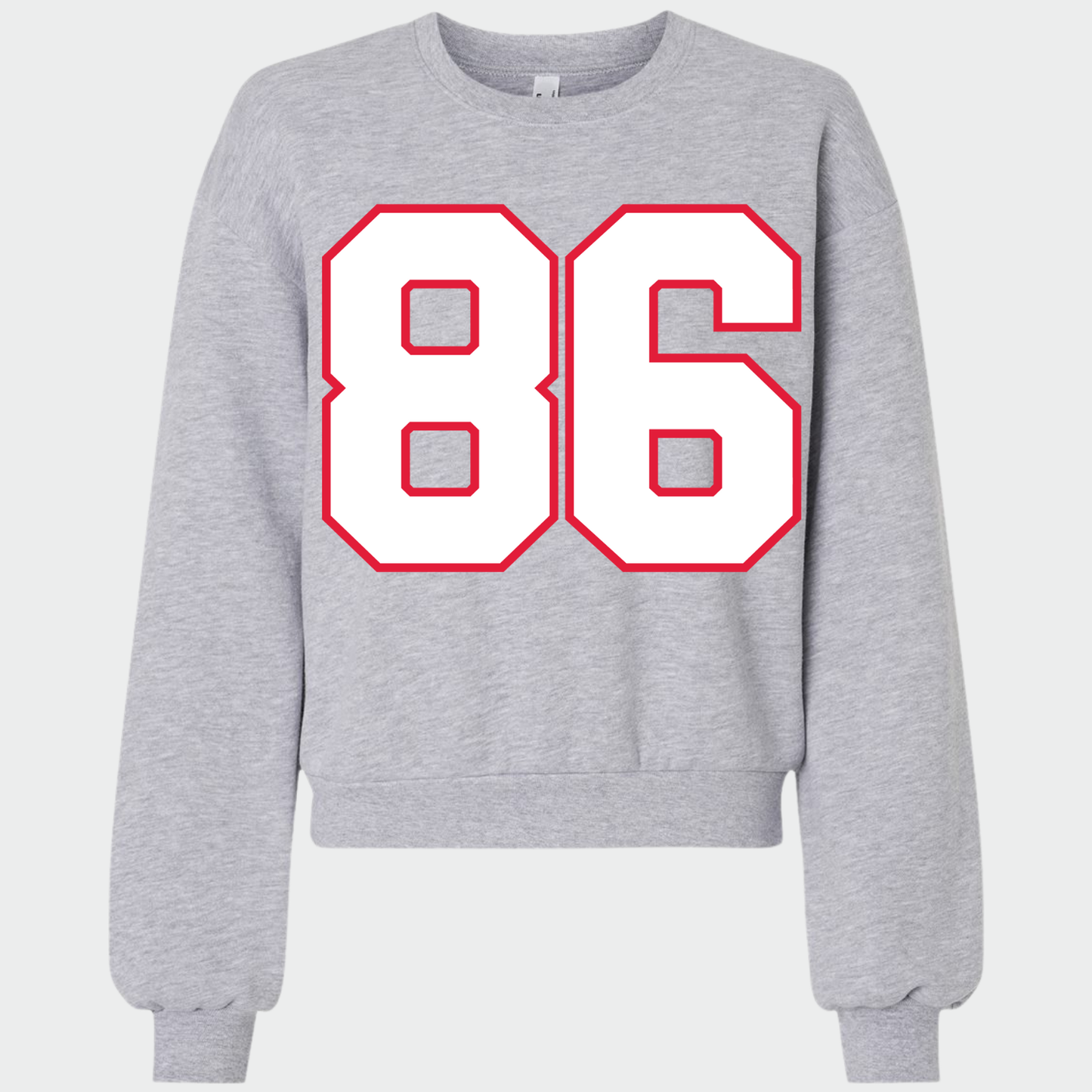 JYAA: Lucky Number Women's Reflex Fleece Crew Sweatshirt