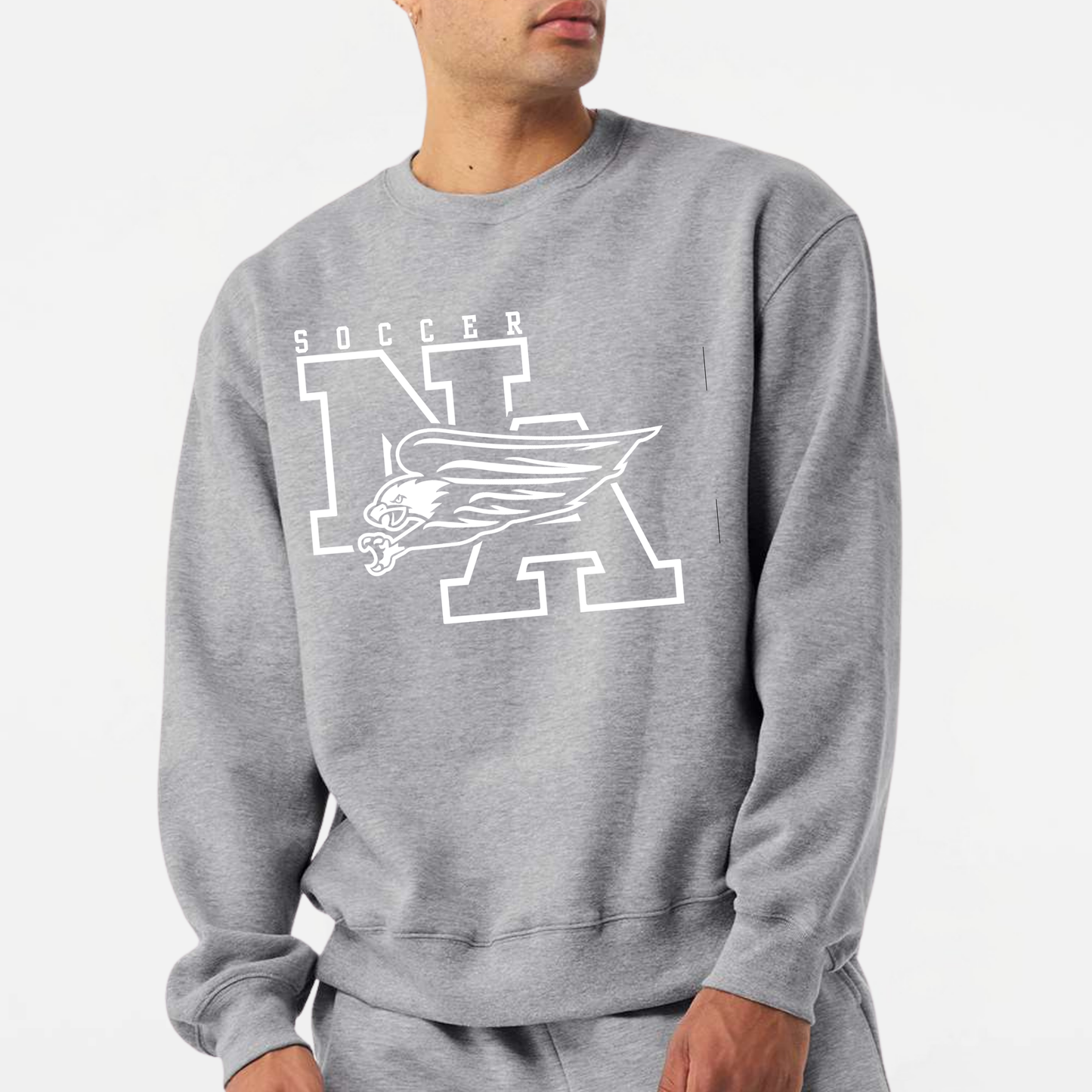NAGS: NA Soccer, Heavyweight Crew Sweatshirt
