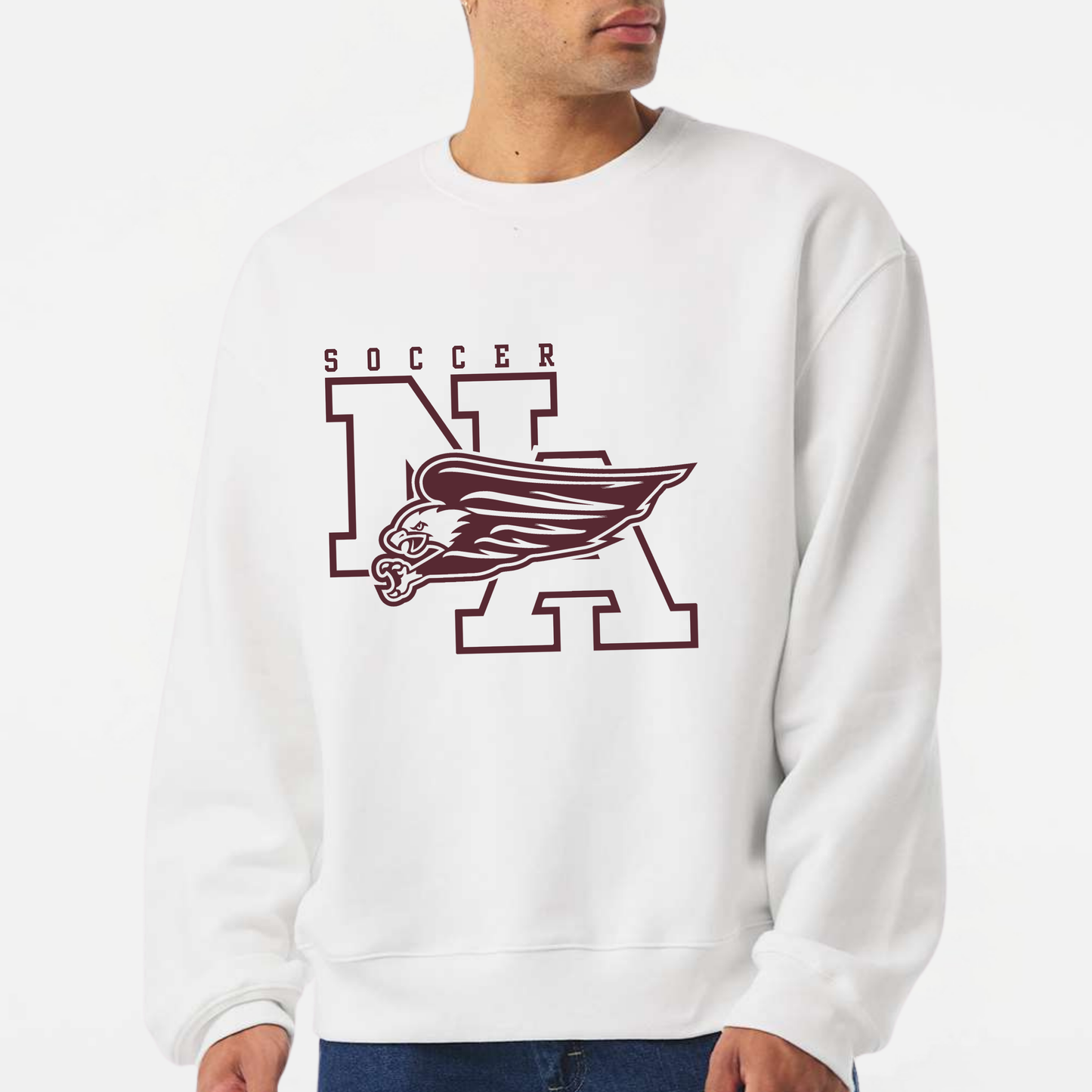 NAGS: NA Soccer, Heavyweight Crew Sweatshirt