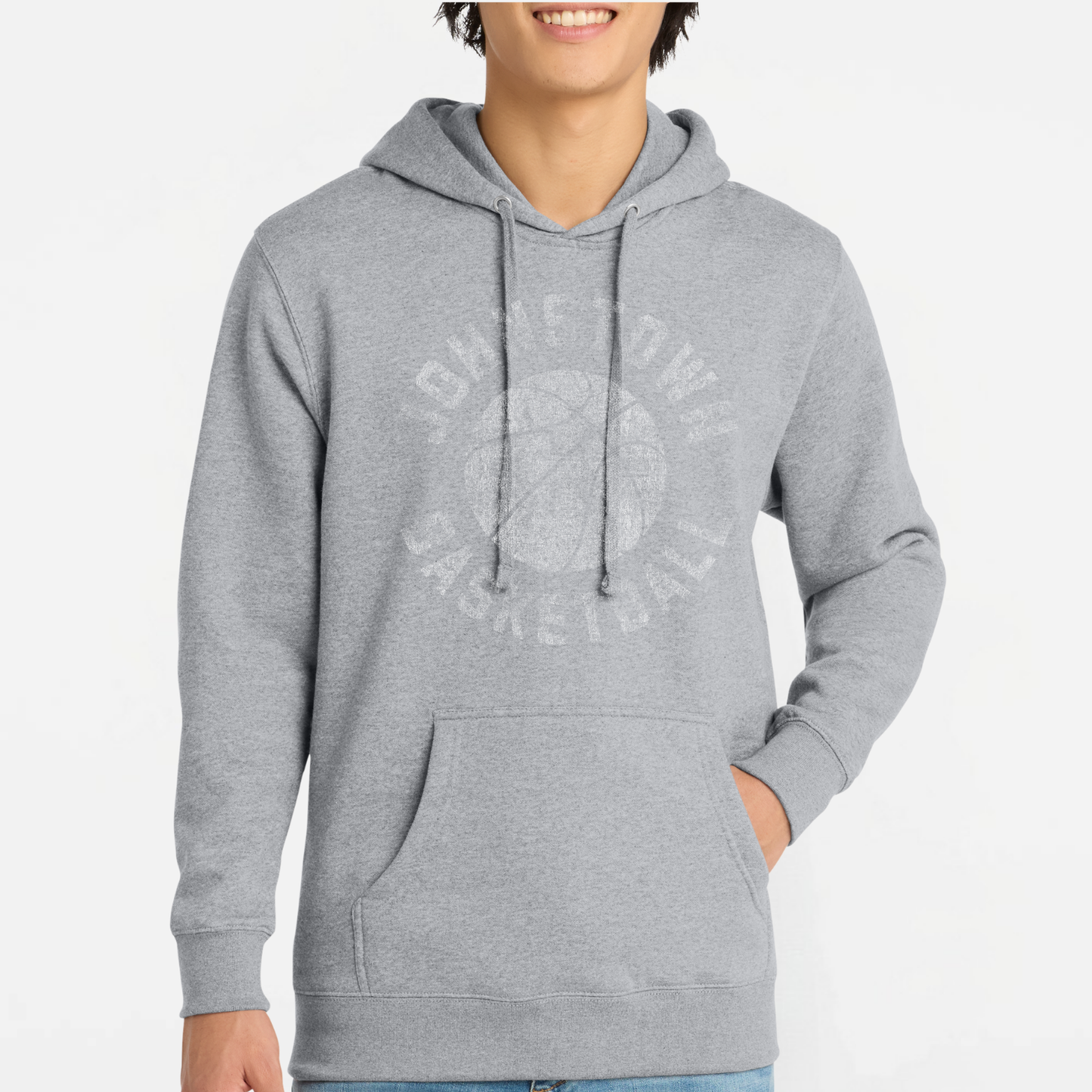 JYAA: Johnstown Basketball *distressed graphic* Hooded Sweatshirt