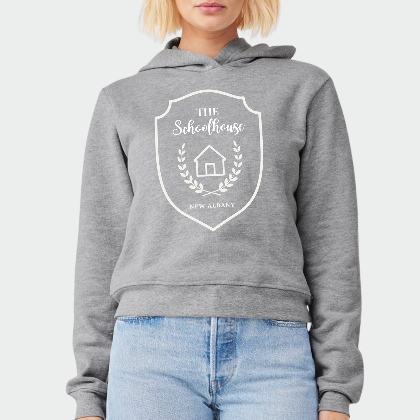 The Schoolhouse: Women's Hooded Sponge Fleece Sweatshirt