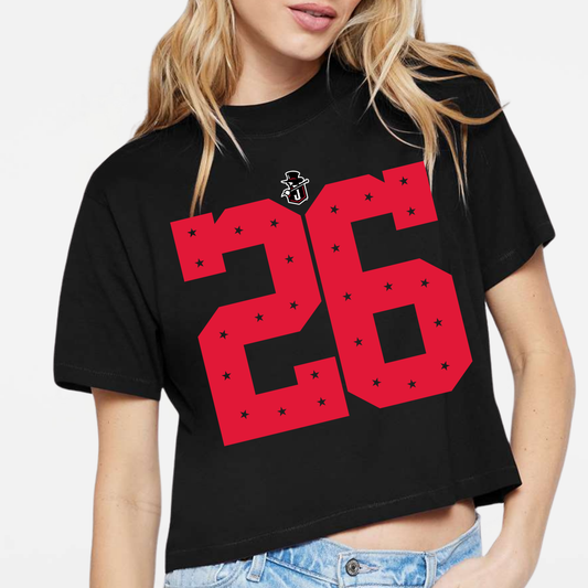 JYAA: Johnnies *custom* Star Number Women's Boxy T-Shirt