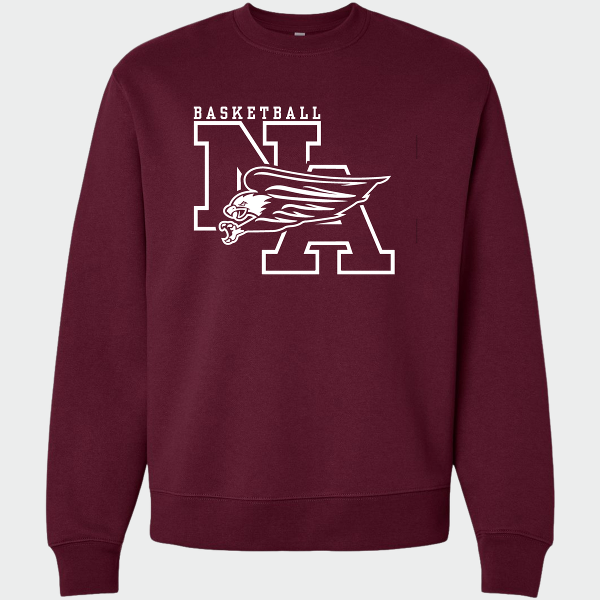 NAGTB: NA Basketball, Heavyweight Crew Sweatshirt
