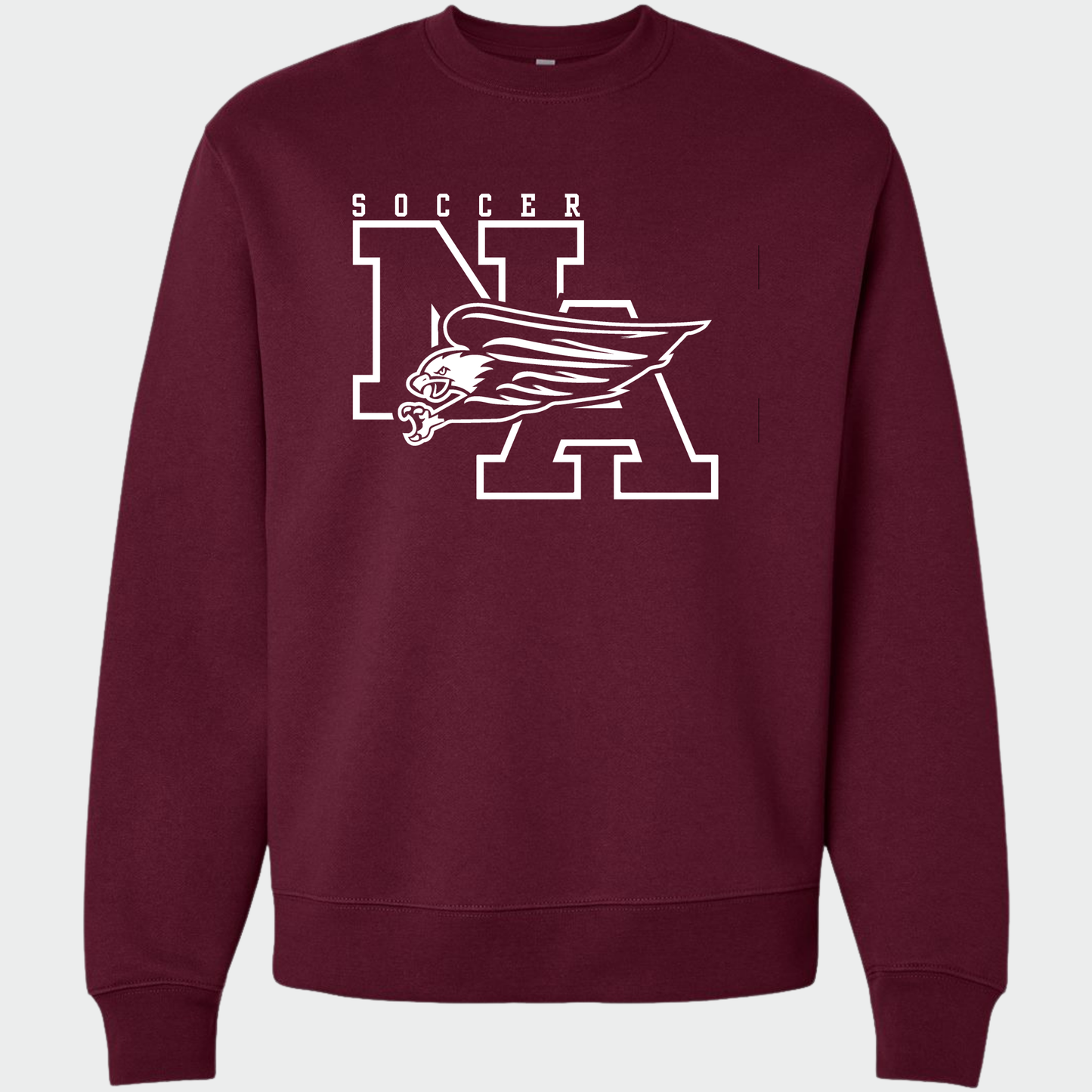 NAGS: NA Soccer, Heavyweight Crew Sweatshirt