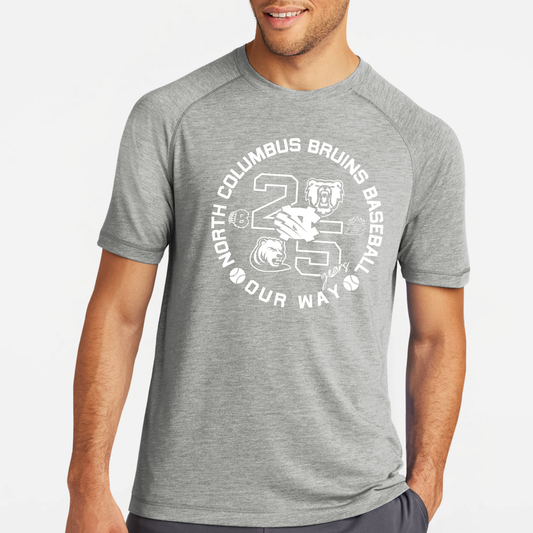 BRUINS: 25th Anniversary Raglan Triblend Tech T-Shirt