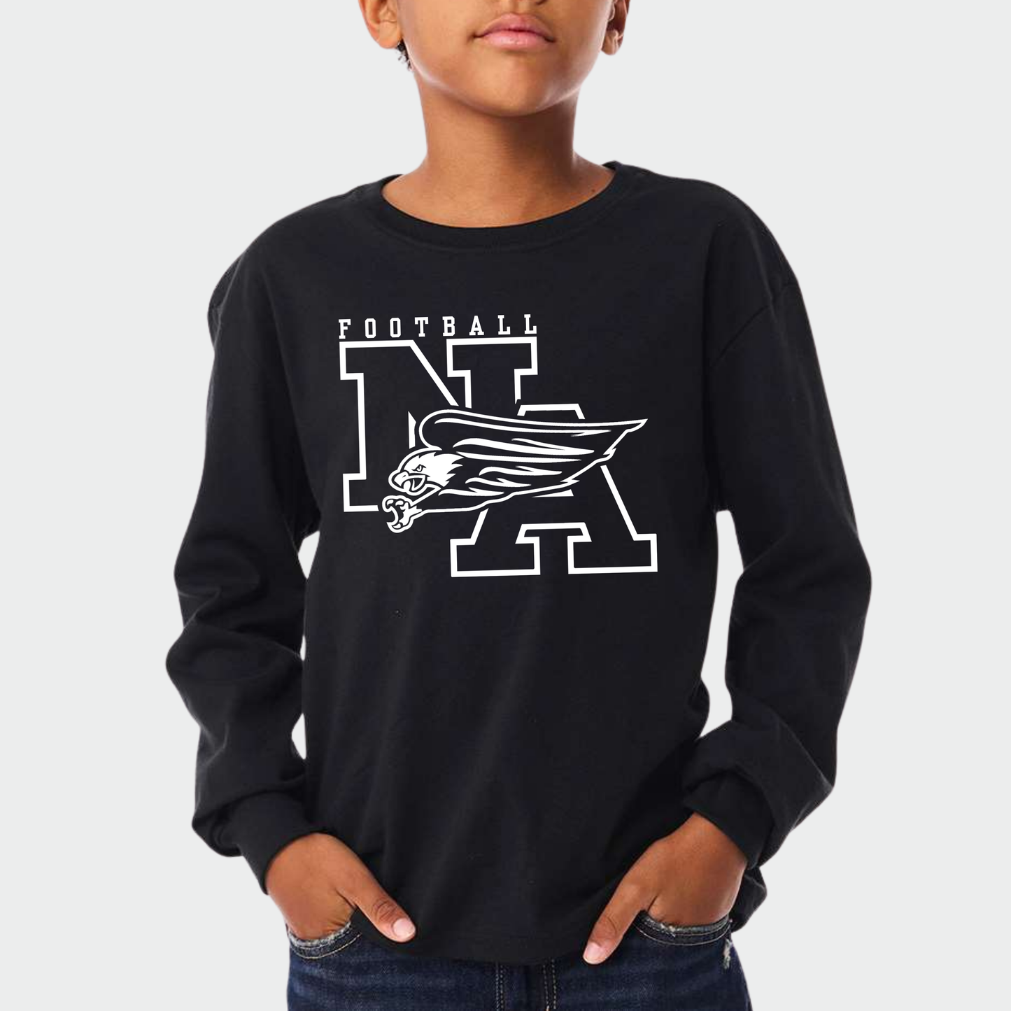 NAFOOTBALL: Heavyweight Long Sleeve Tee