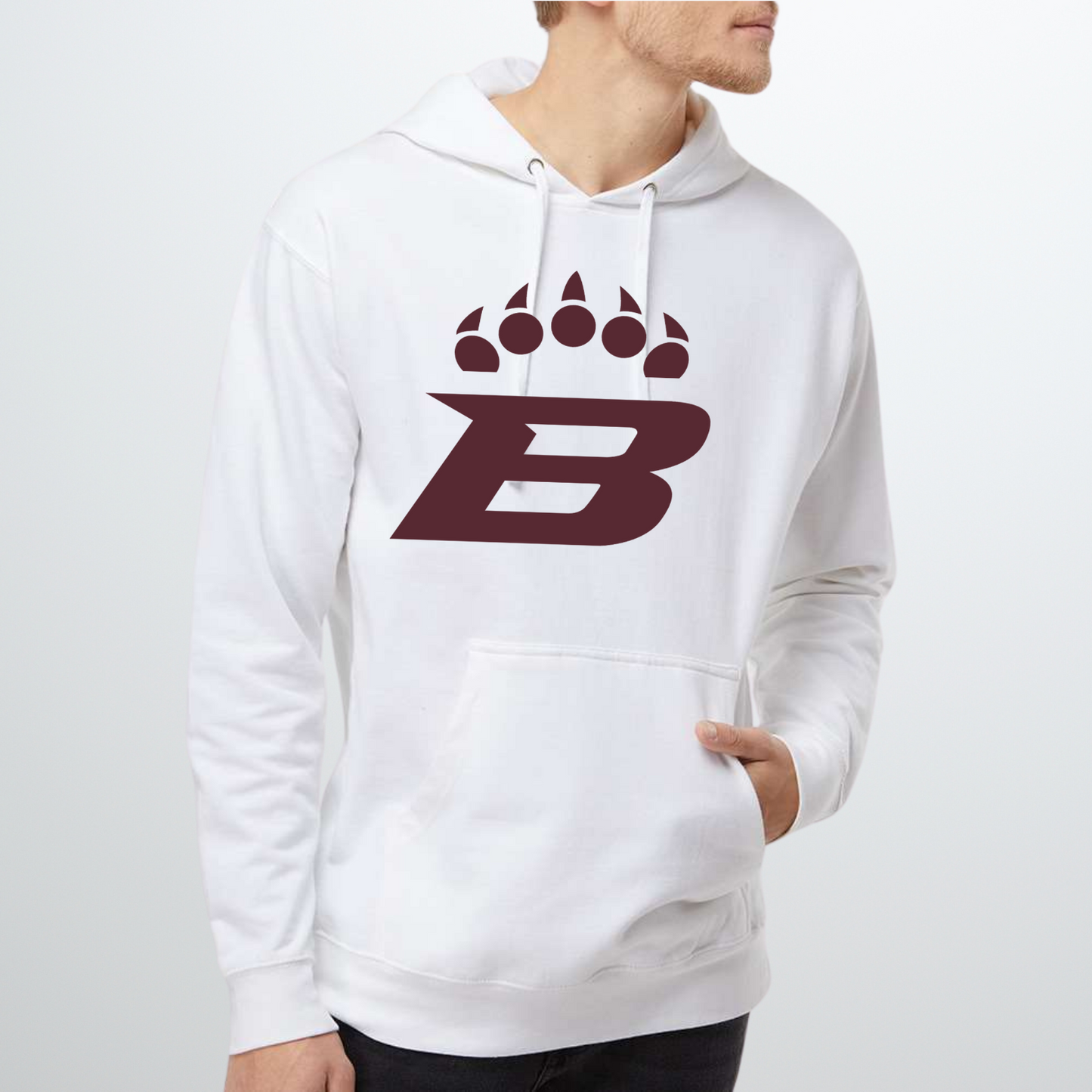 Bruins: Paw Hooded Sweatshirt