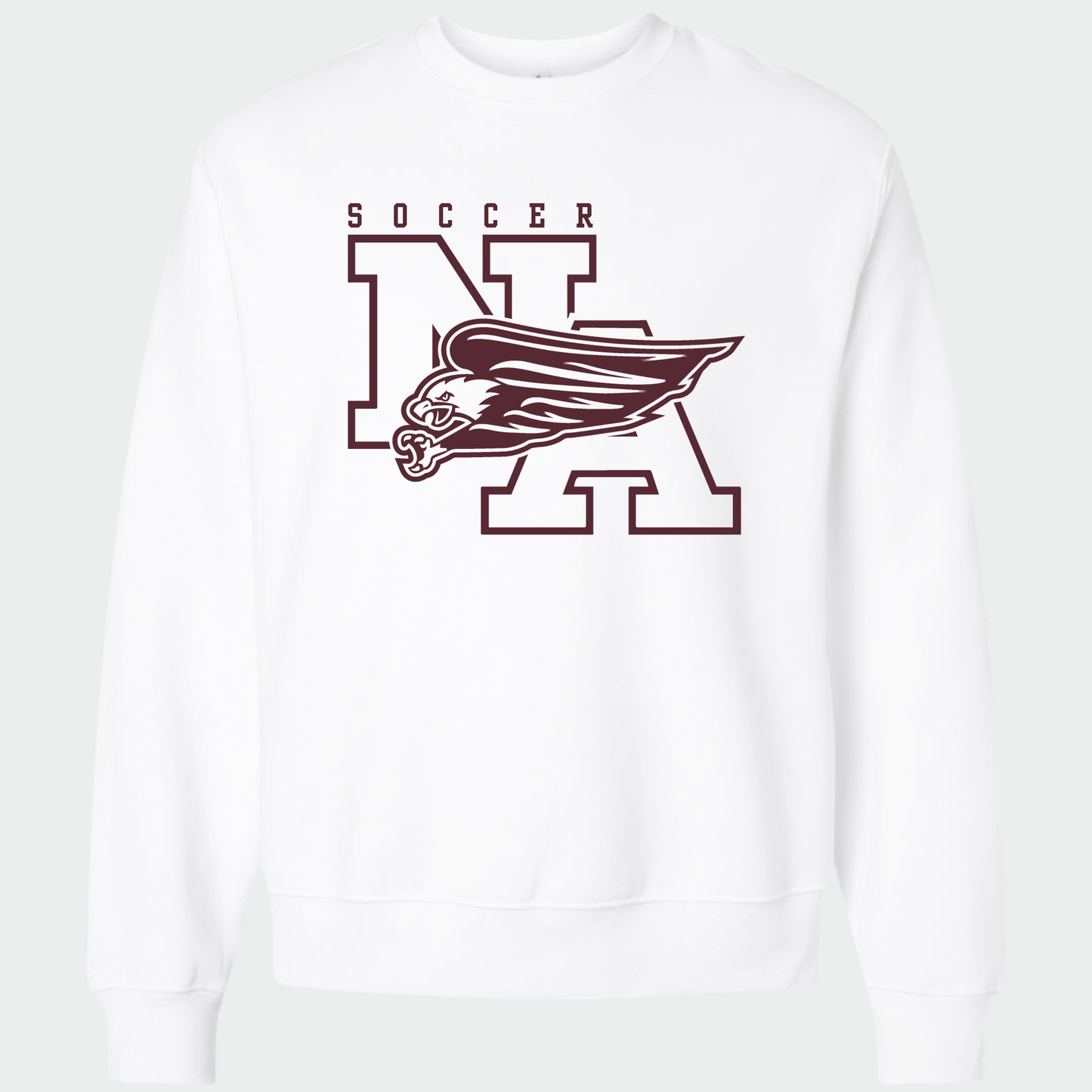 NAGS: NA Soccer, Heavyweight Crew Sweatshirt