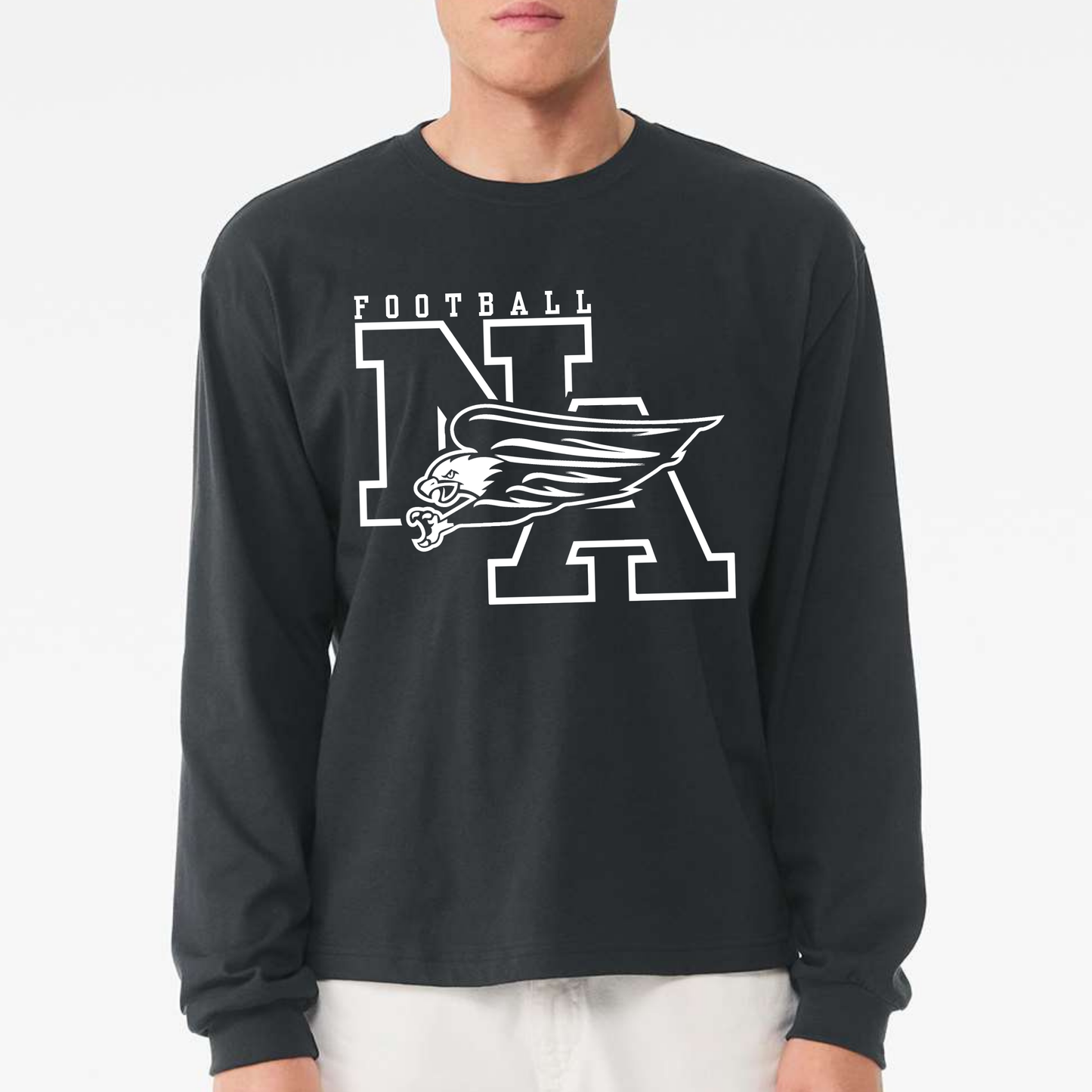 NAFOOTBALL: Heavyweight Long Sleeve Tee