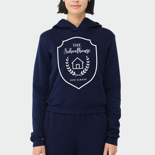 The Schoolhouse: Women's Hooded Sponge Fleece Sweatshirt