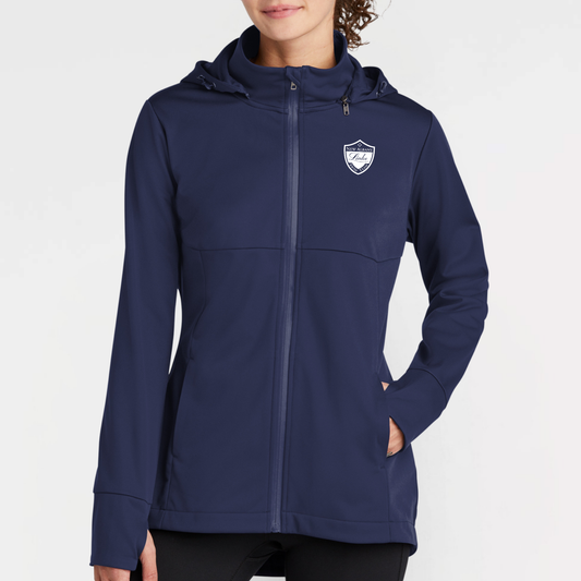 LINKSWIM: Women's Hooded Soft Shell Jacket