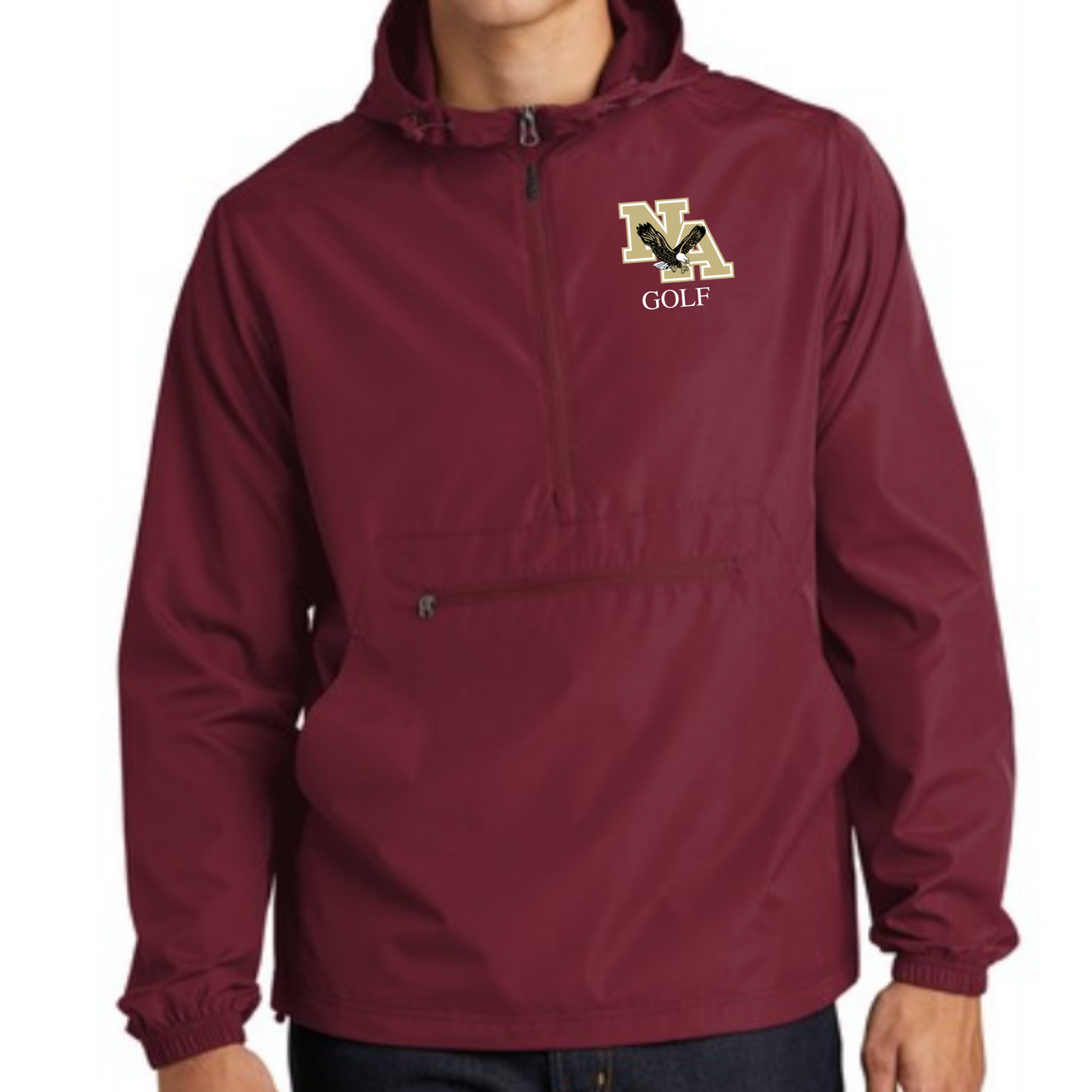 NA Golf: Packable Anorak