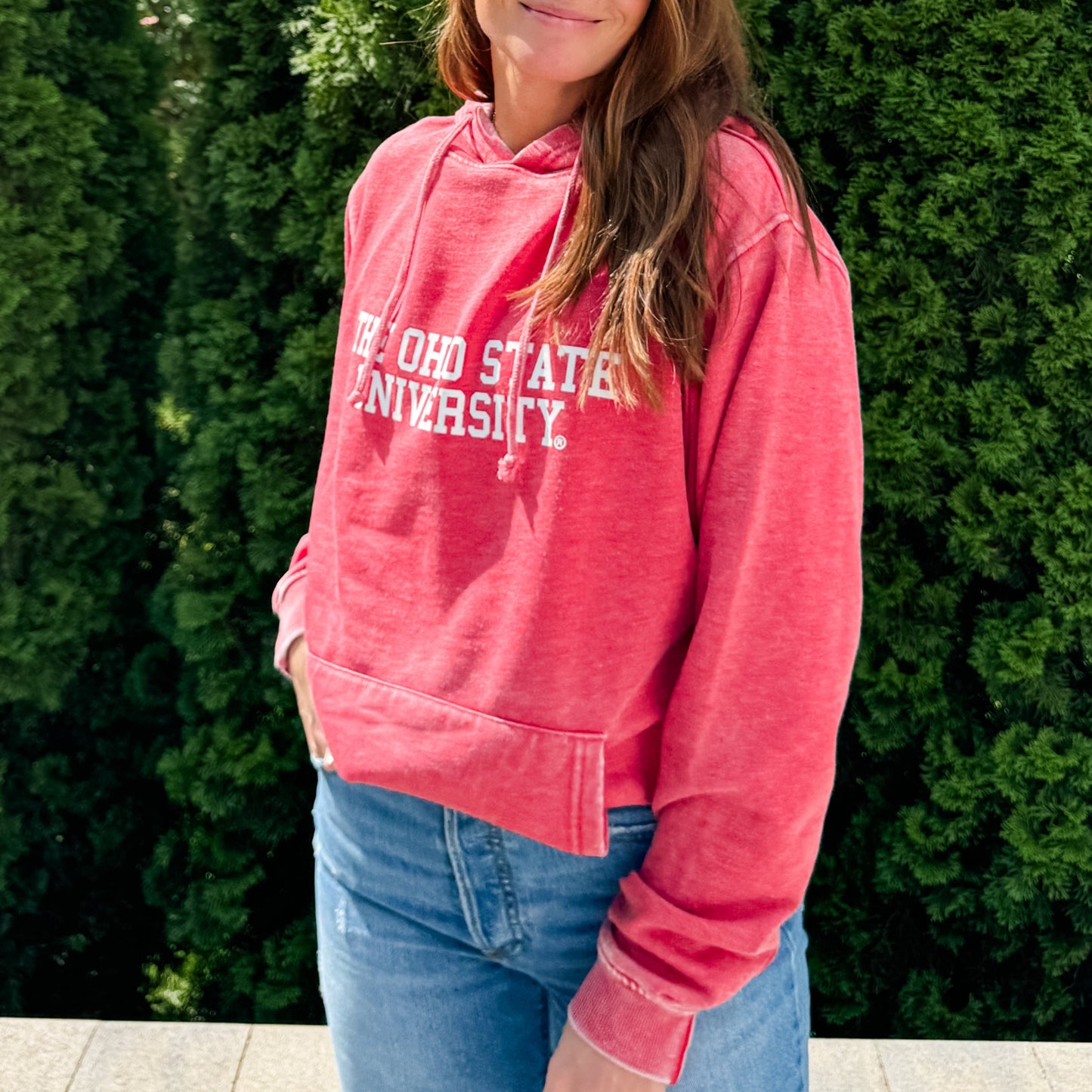 The Ohio State University Burnout Hoodie