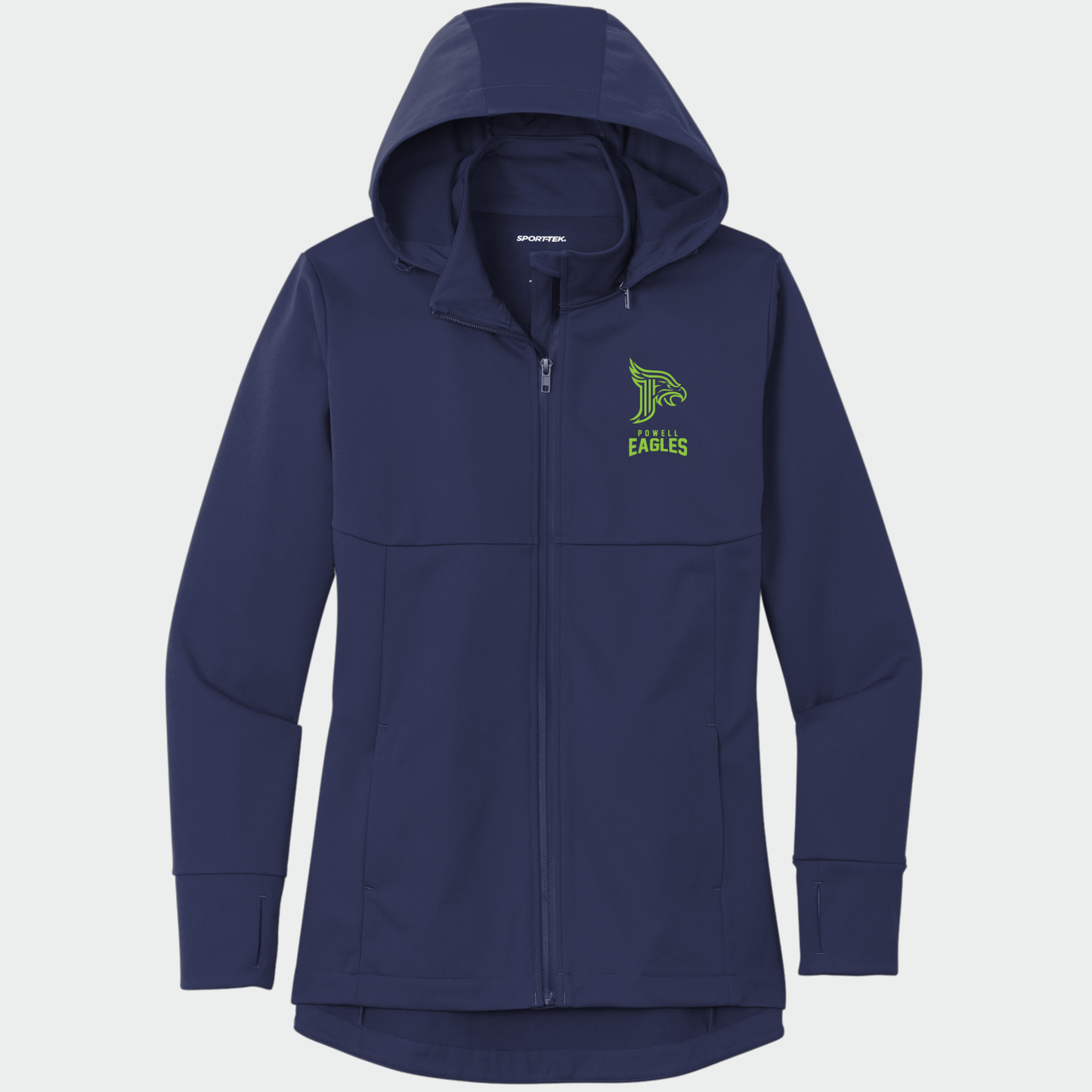 Powell Eagles: Women's Hooded Soft Shell Jacket