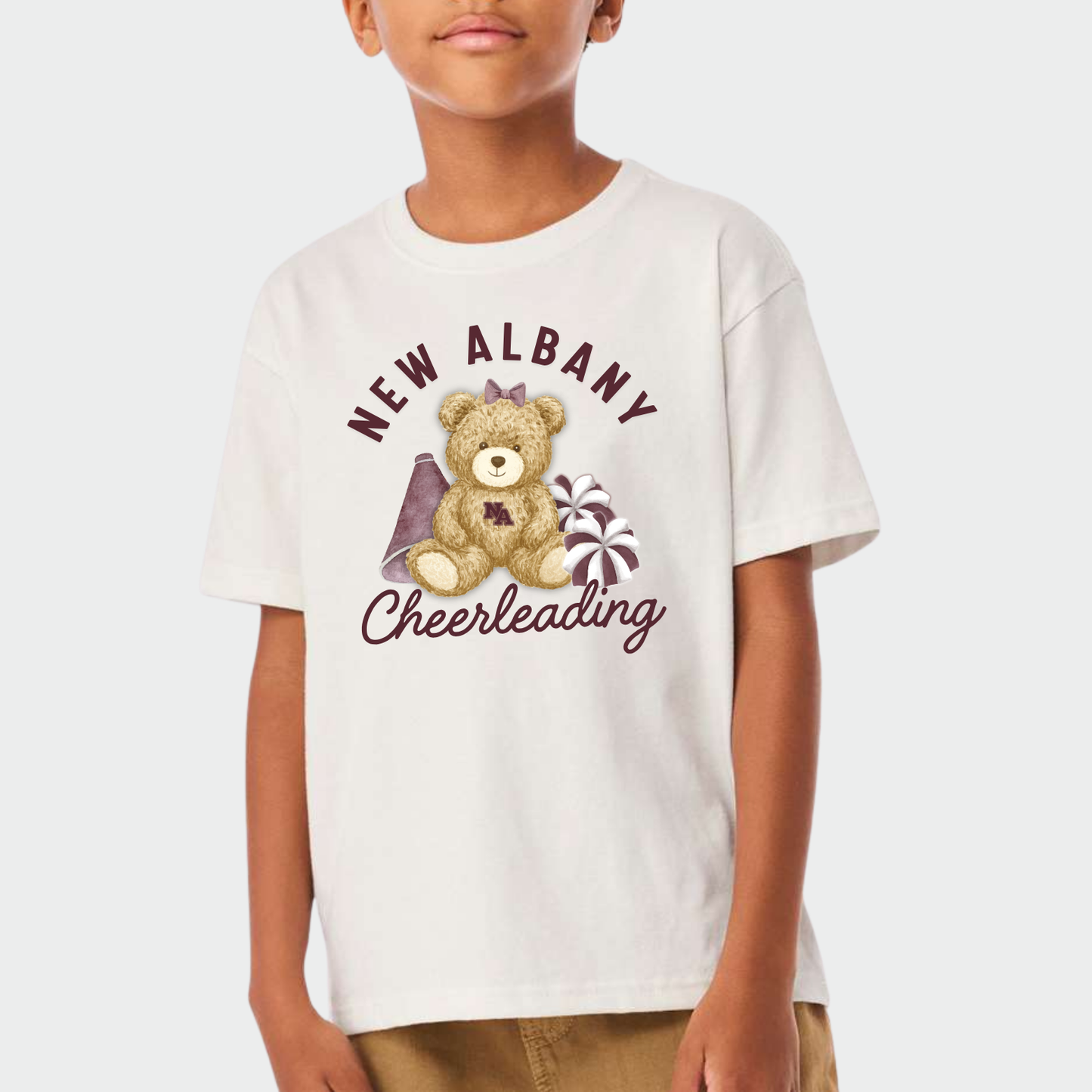 NAYCHEER: Teddy Bear Heavyweight T-Shirt
