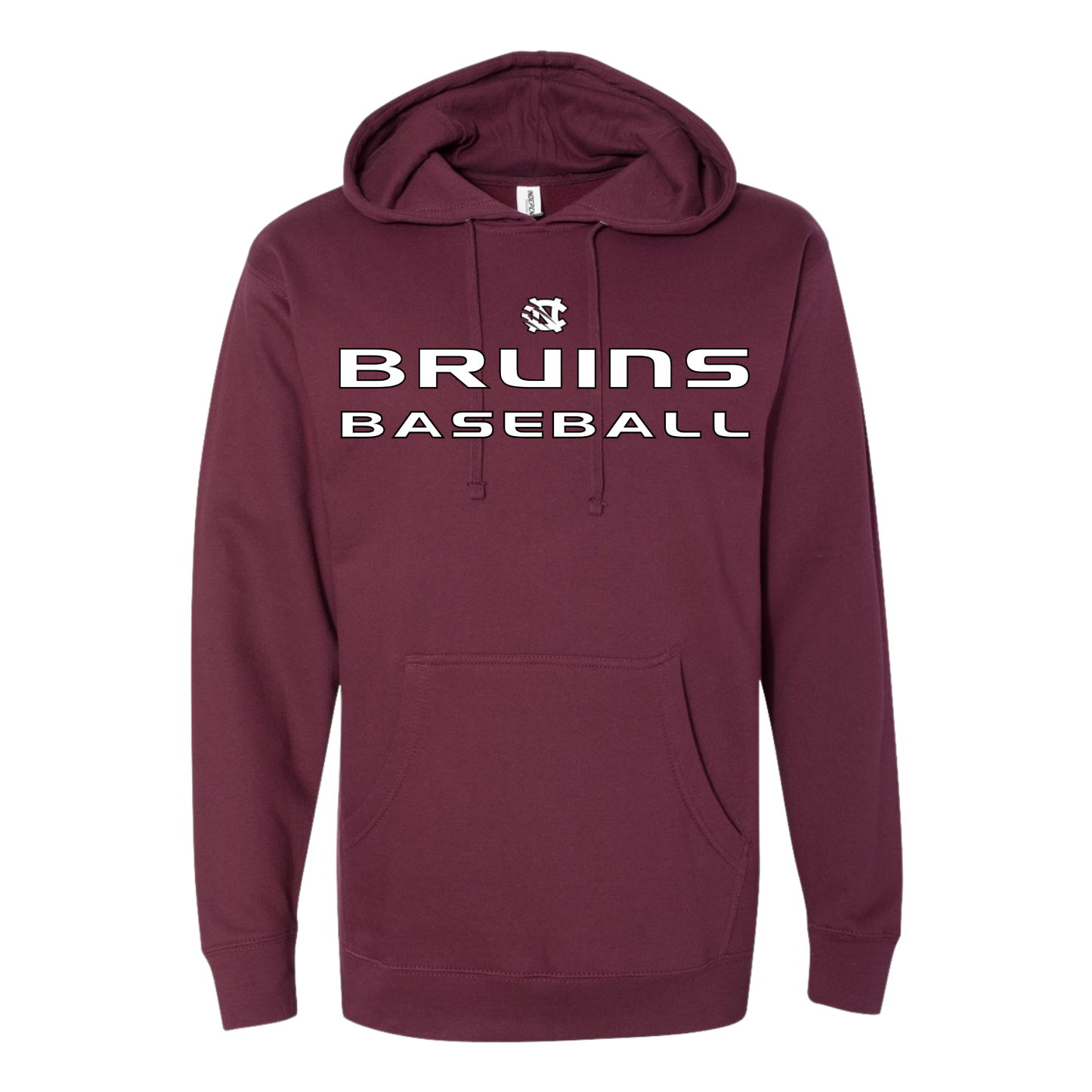 Bruins: Baseball Hooded Sweatshirt