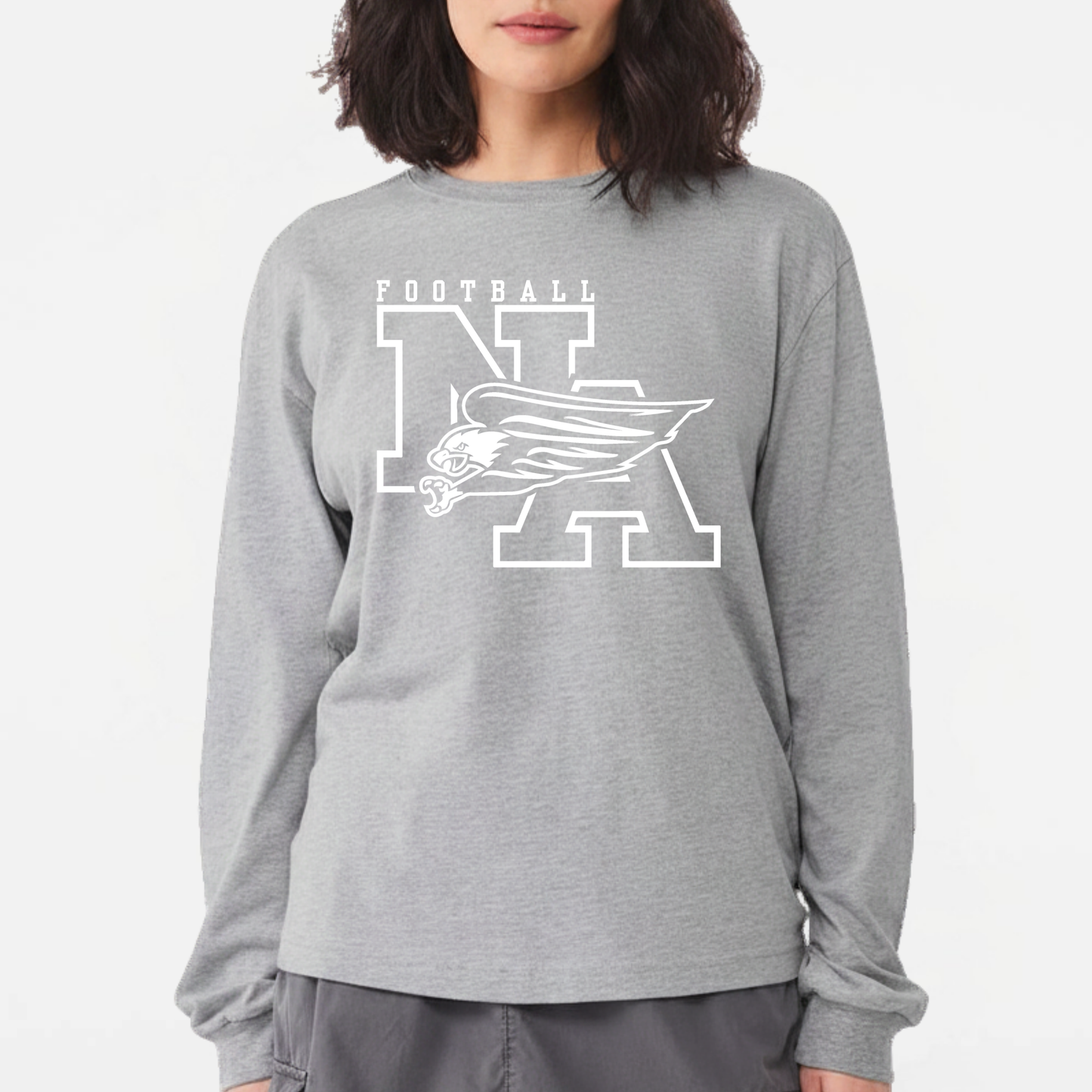 NAFOOTBALL: Heavyweight Long Sleeve Tee