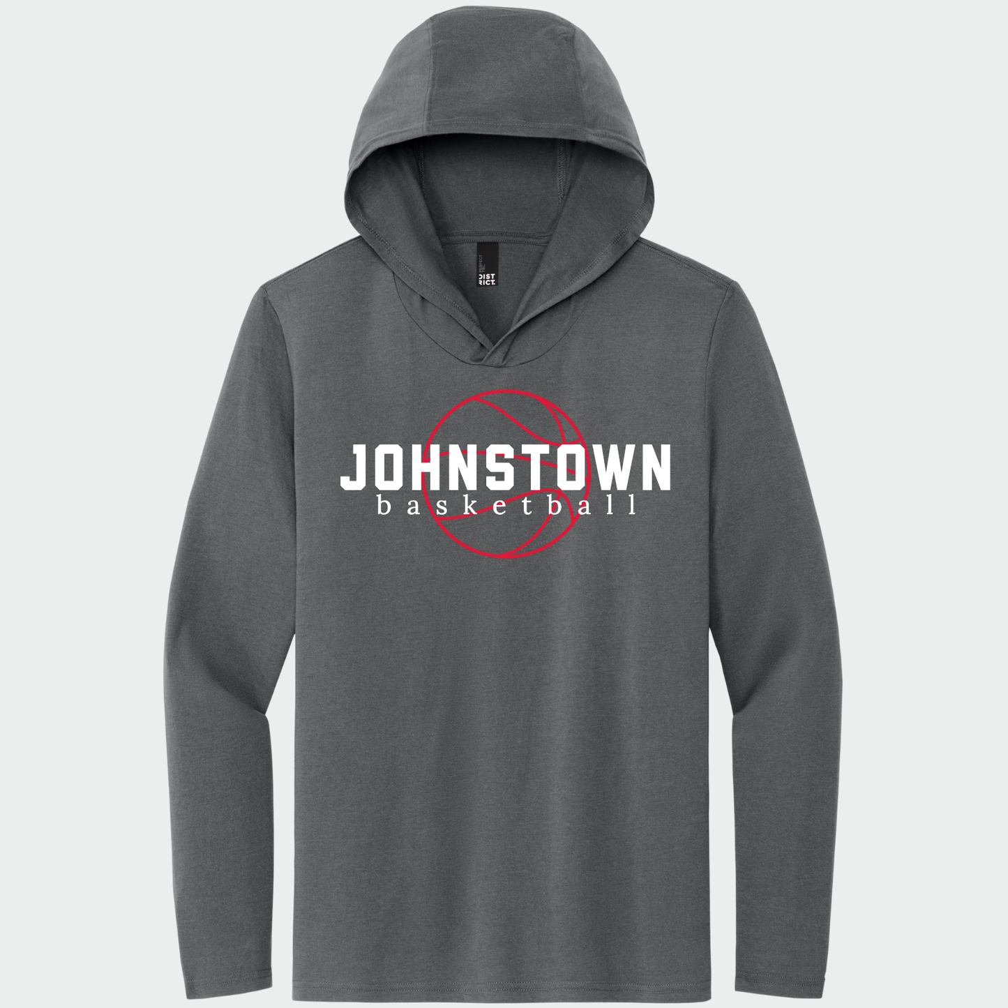JYAA: Johnstown Basketball Hooded Long Sleeve Triblend T-Shirt