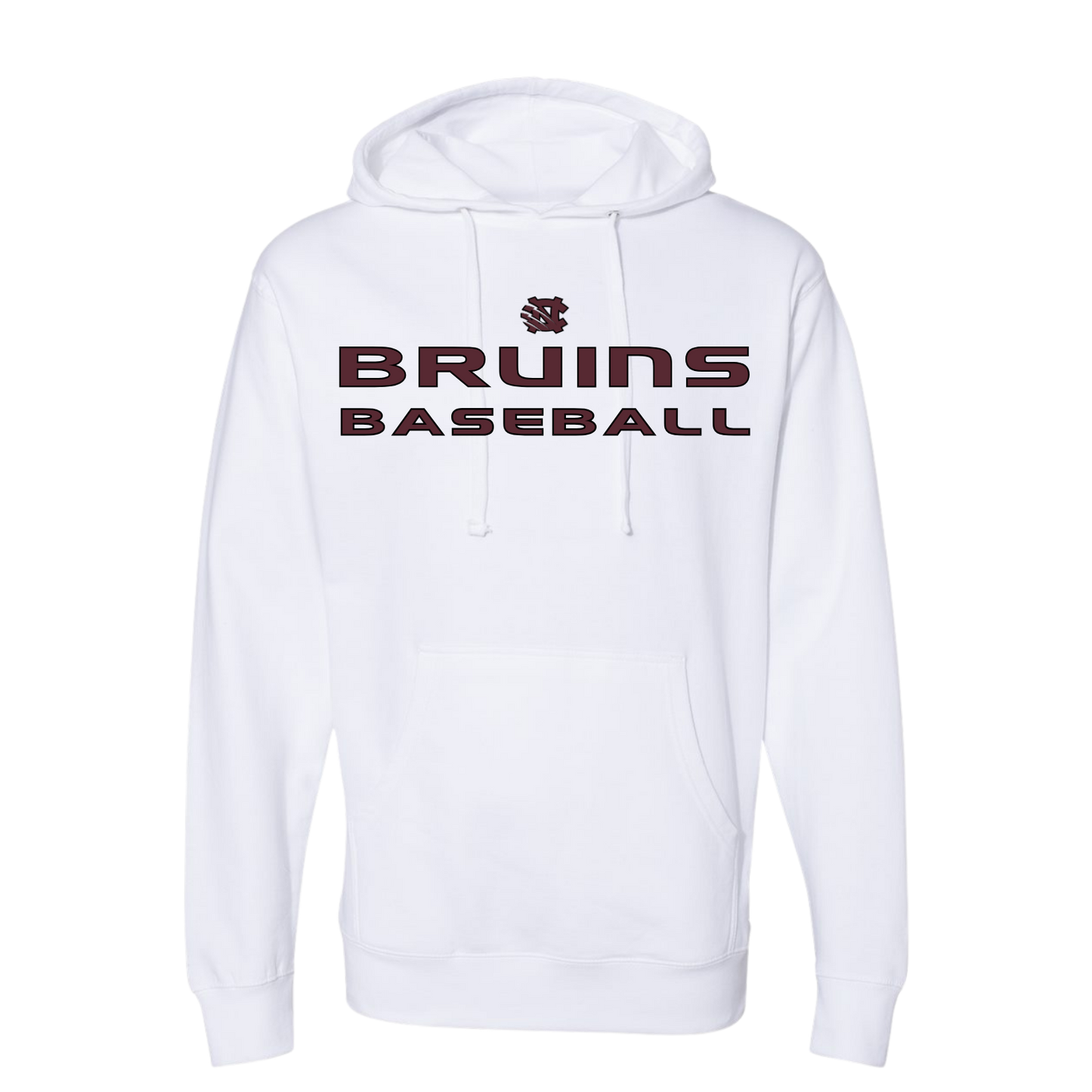 Bruins: Baseball Hooded Sweatshirt