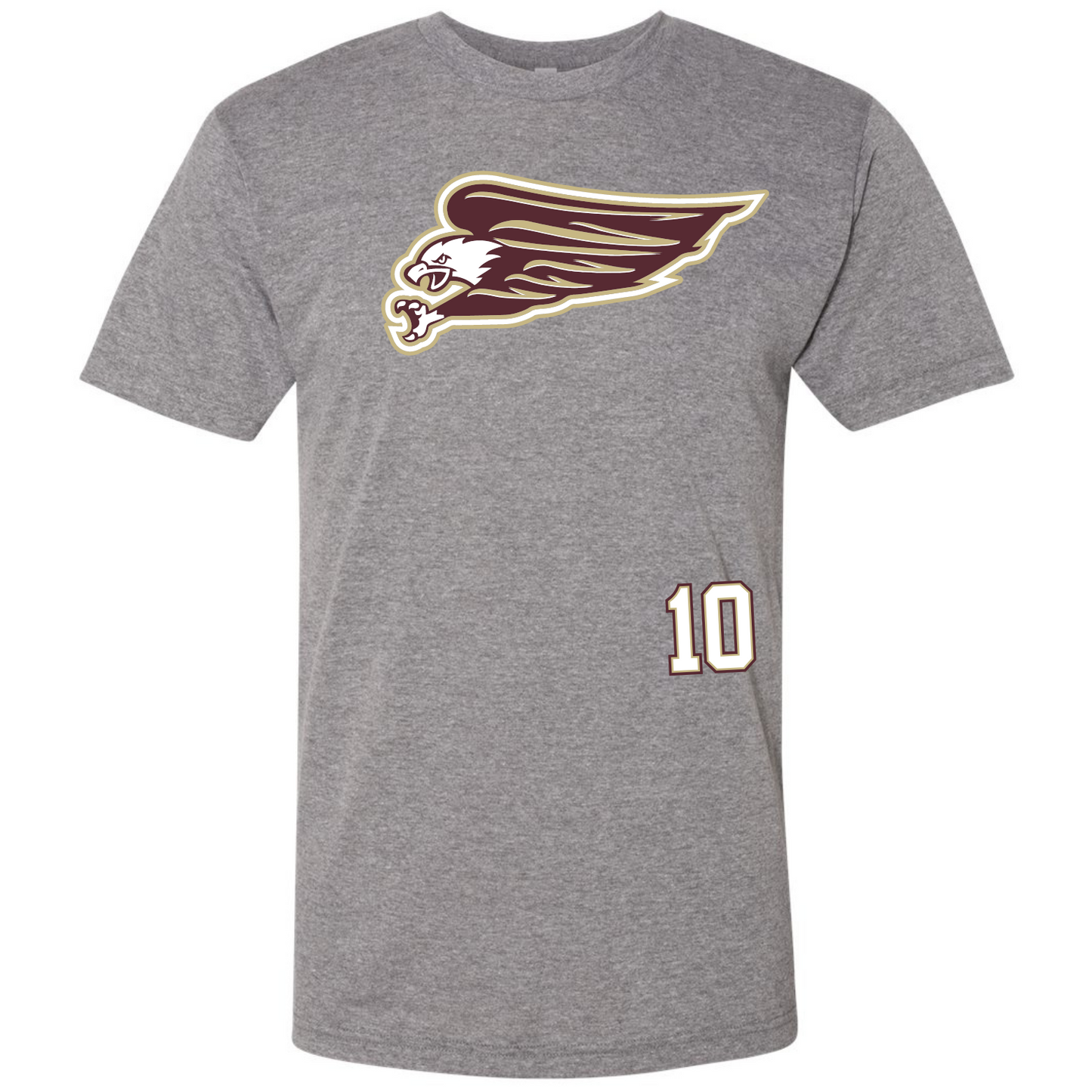 New Albany Athletics Eagle Number T-Shirt