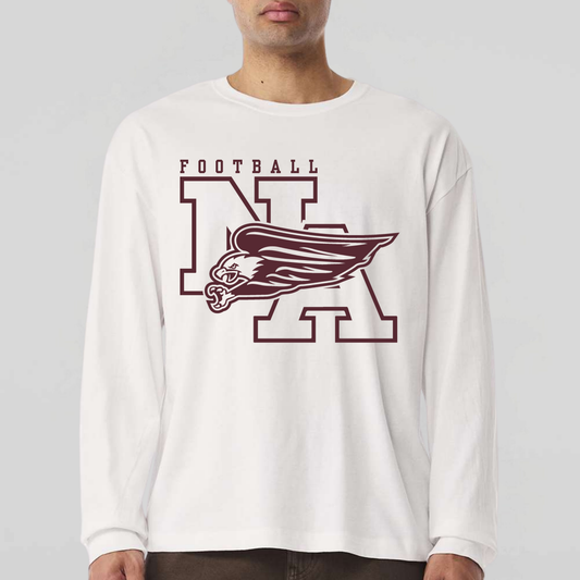 NAFOOTBALL: Heavyweight Long Sleeve Tee