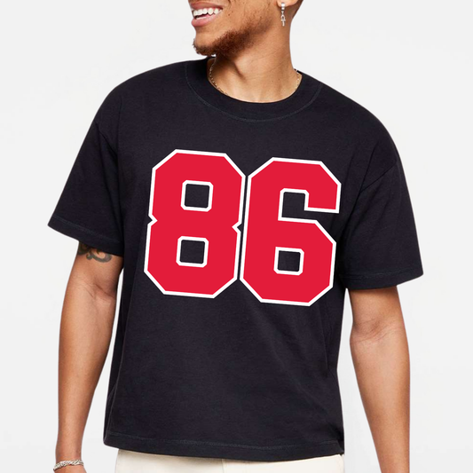 JYAA: Lucky Number Relaxed Crew T-Shirt