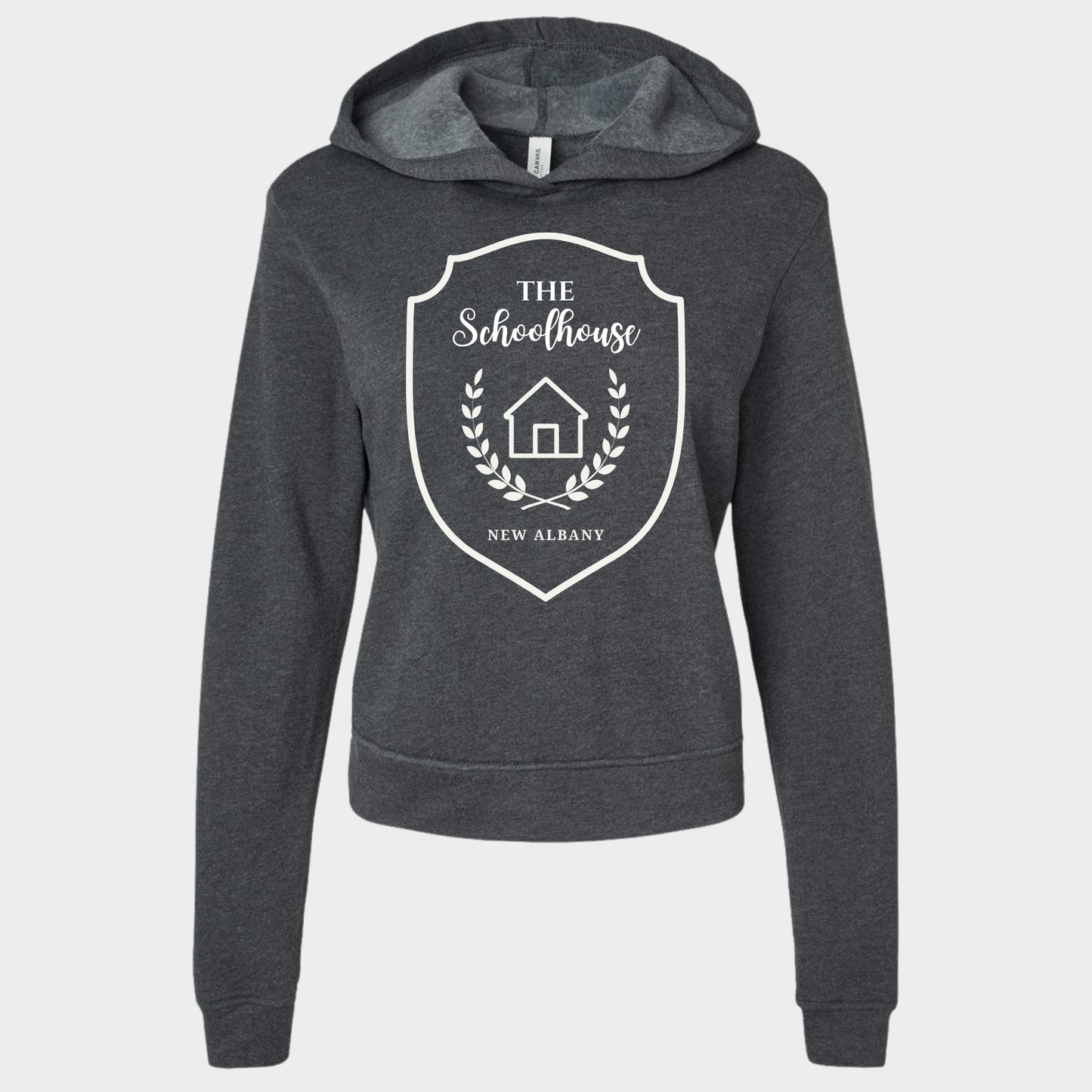 The Schoolhouse: Women's Hooded Sponge Fleece Sweatshirt