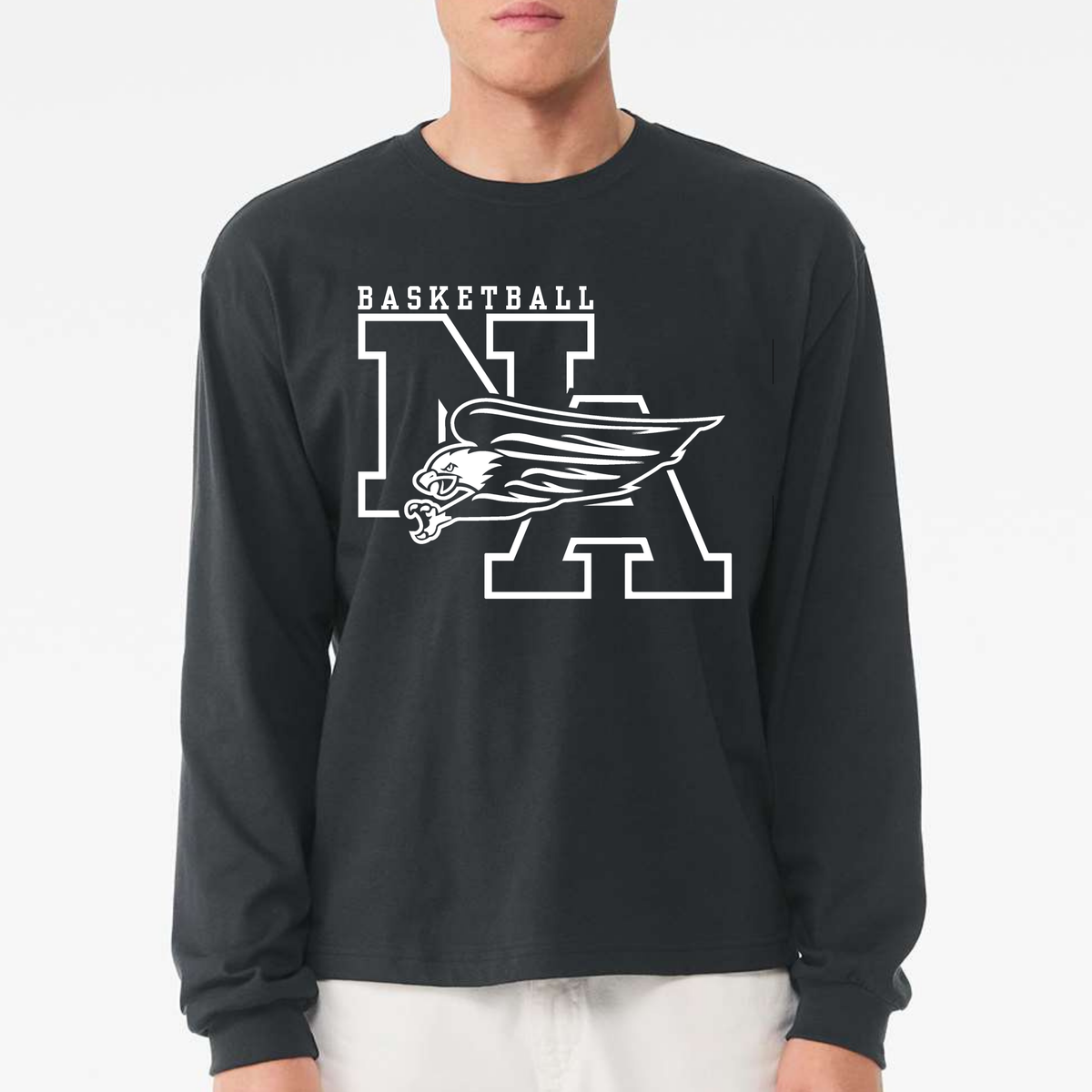 NAGTB: NA Basketball, Heavyweight Long Sleeve Tee