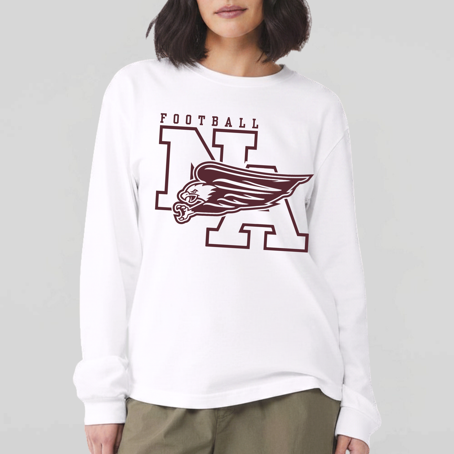 NAFOOTBALL: Heavyweight Long Sleeve Tee