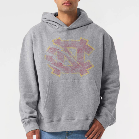 BRUINS: Extremely Distressed NC Heavyweight Hoodie