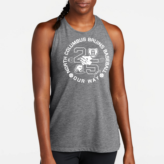 BRUINS: 25th Anniversary Women's Triblend Tech Tank Top