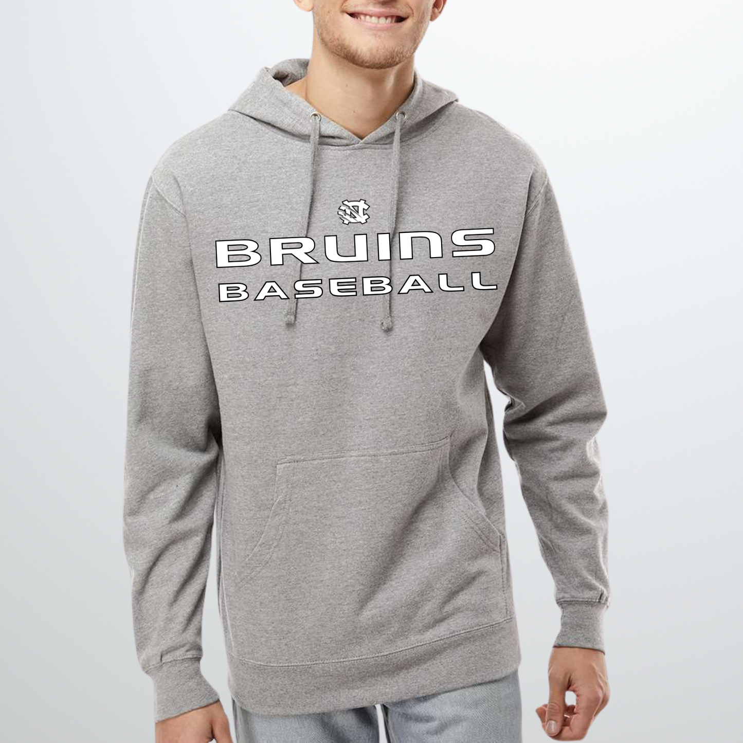 Bruins: Baseball Hooded Sweatshirt