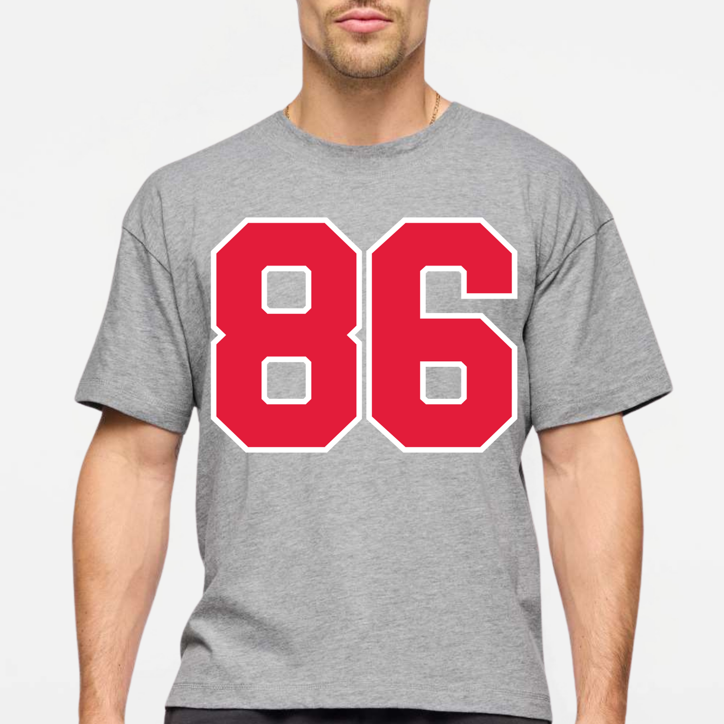 JYAA: Lucky Number Relaxed Crew T-Shirt