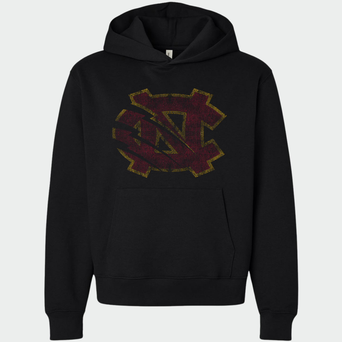 BRUINS: Extremely Distressed NC Heavyweight Hoodie