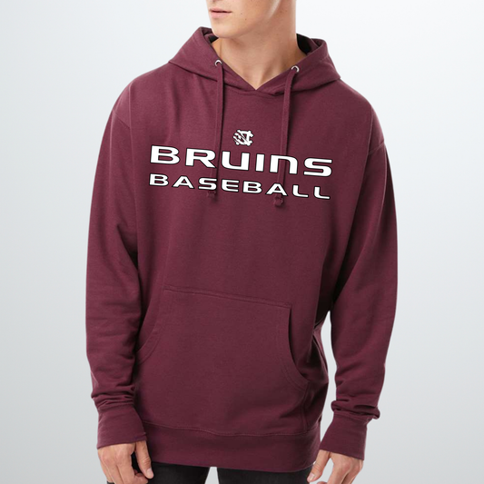 Bruins: Baseball Hooded Sweatshirt