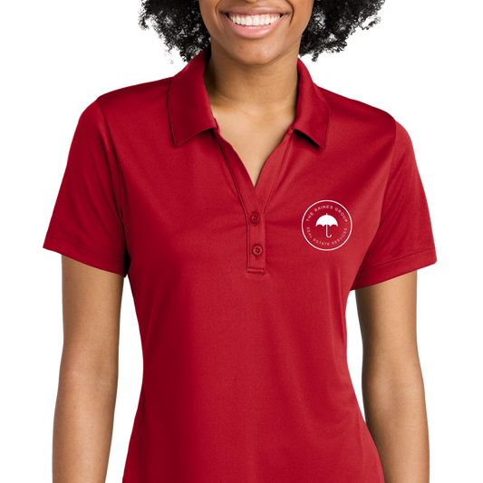 TRG: Tech Fabric Polo *Round Logo*